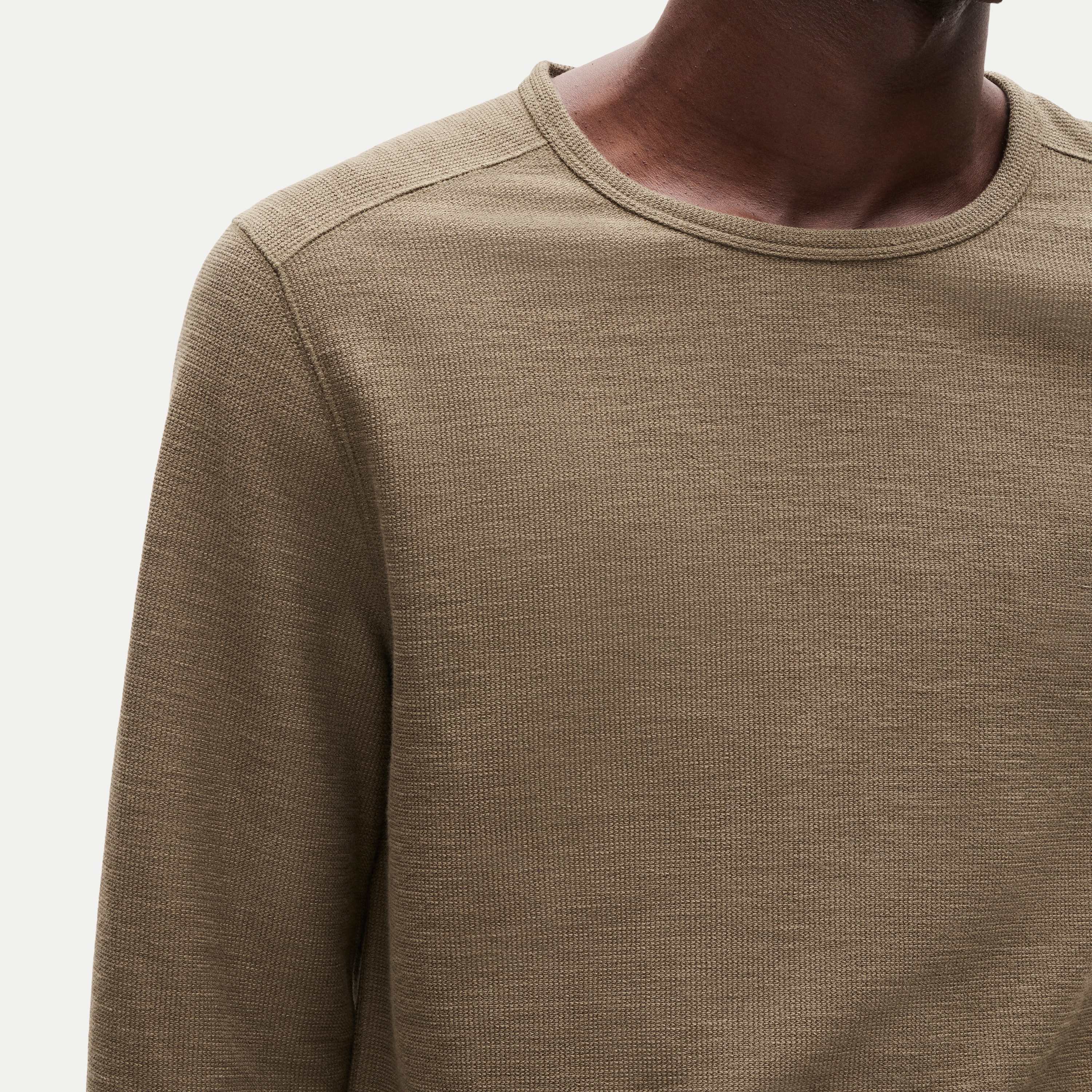 Summit thermal-knit crewneck