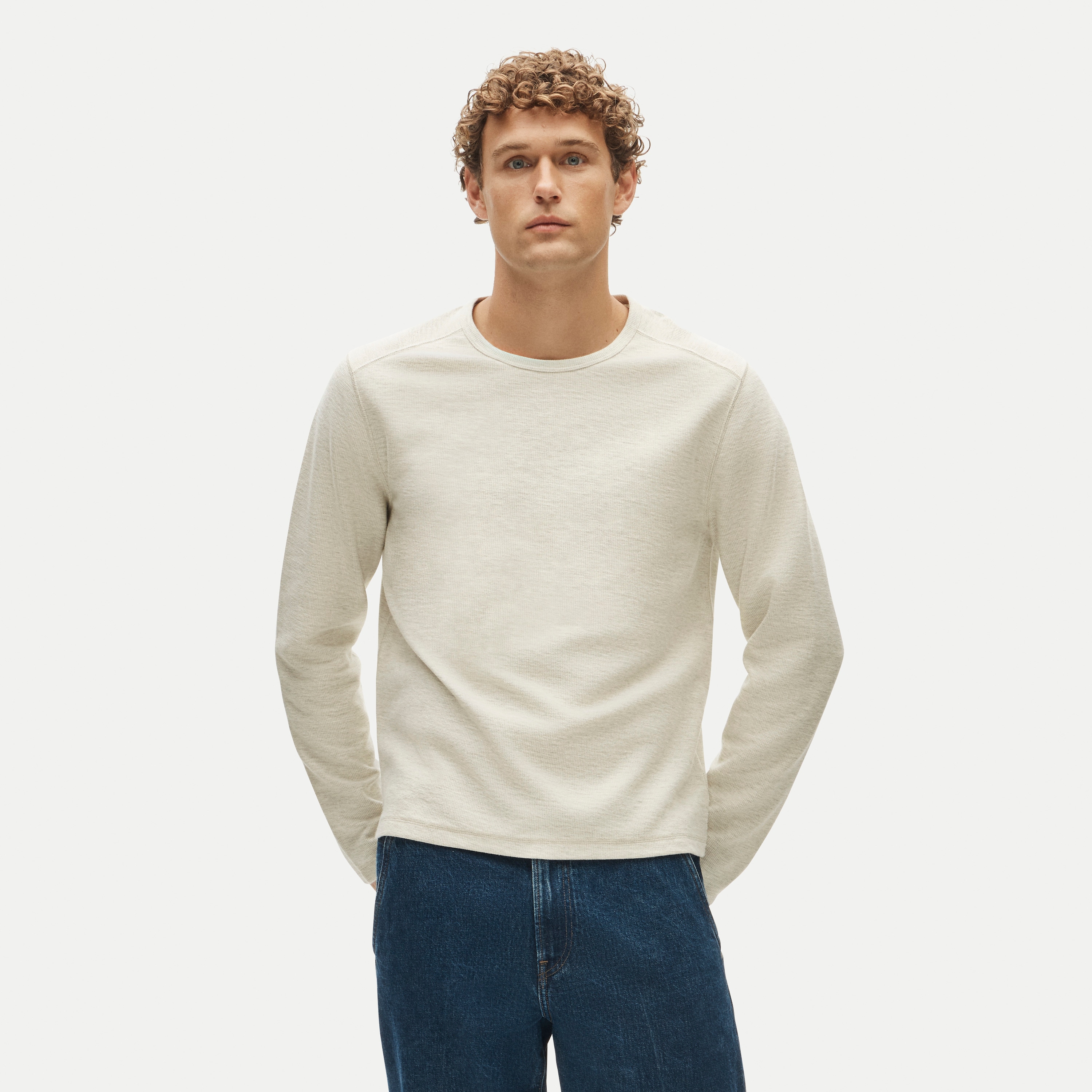 Summit thermal-knit crewneck