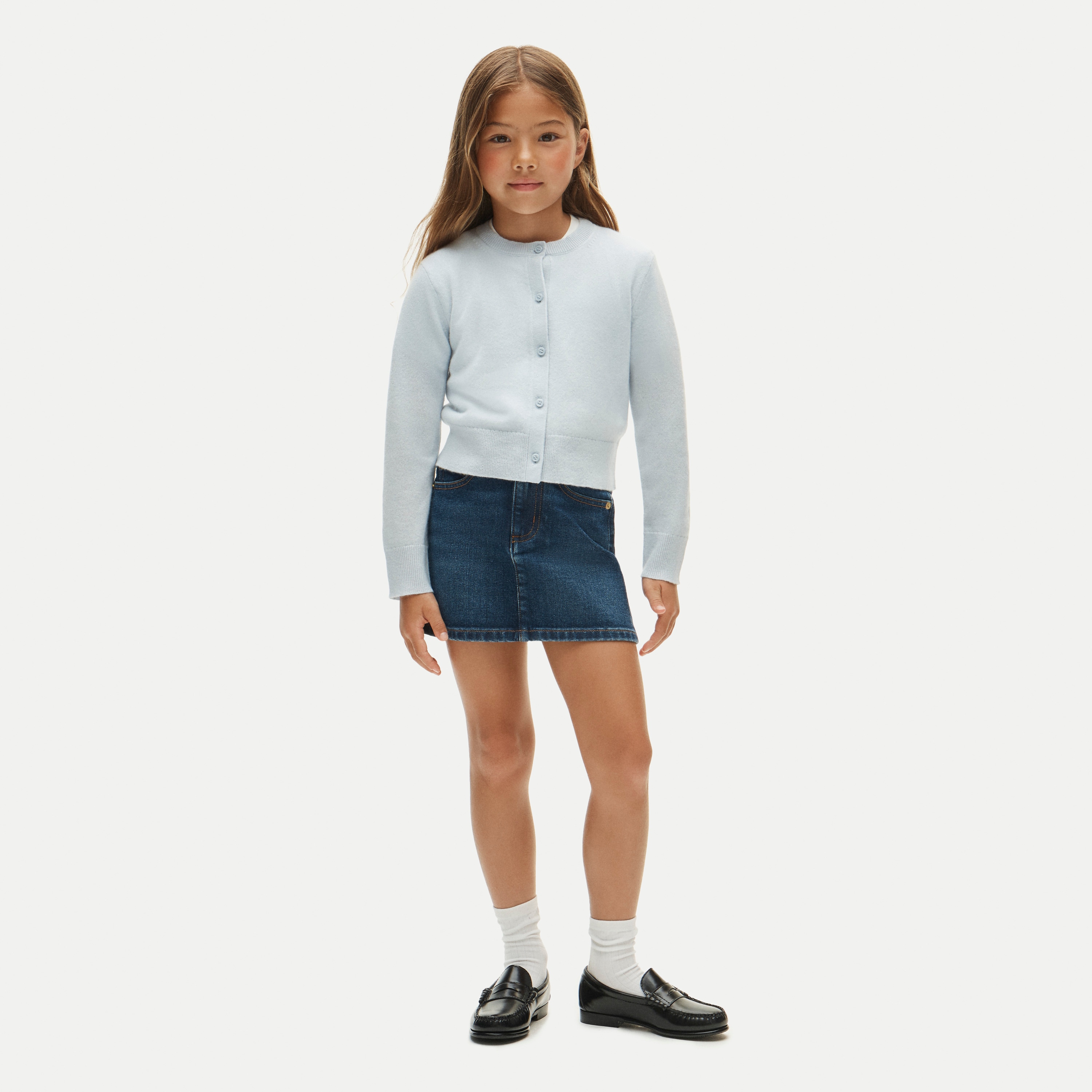 Kids' perfect cashmere cardigan - thumbnail 4