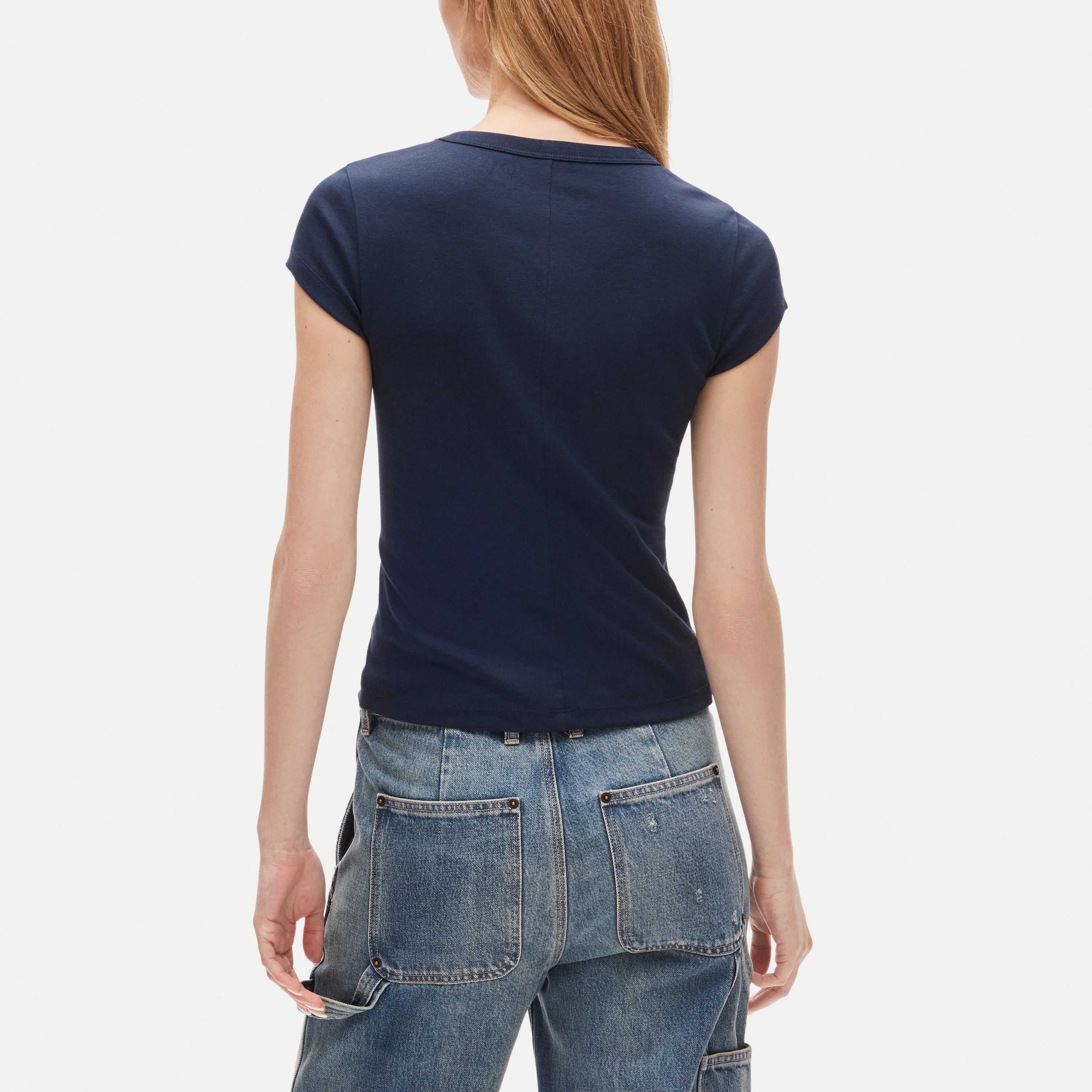 Perfect-fit V-neck T-shirt