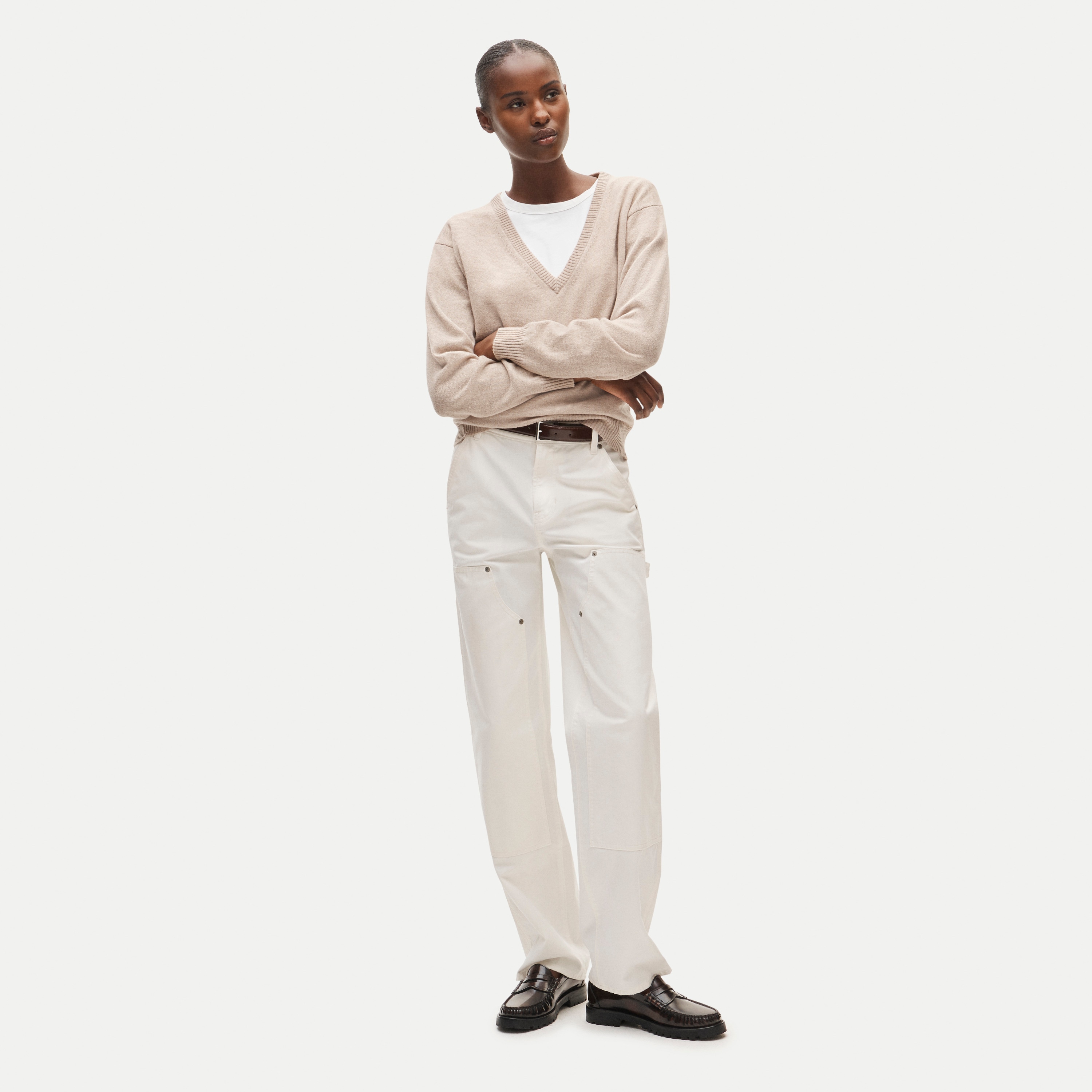 Perfect cashmere V-neck - thumbnail 2