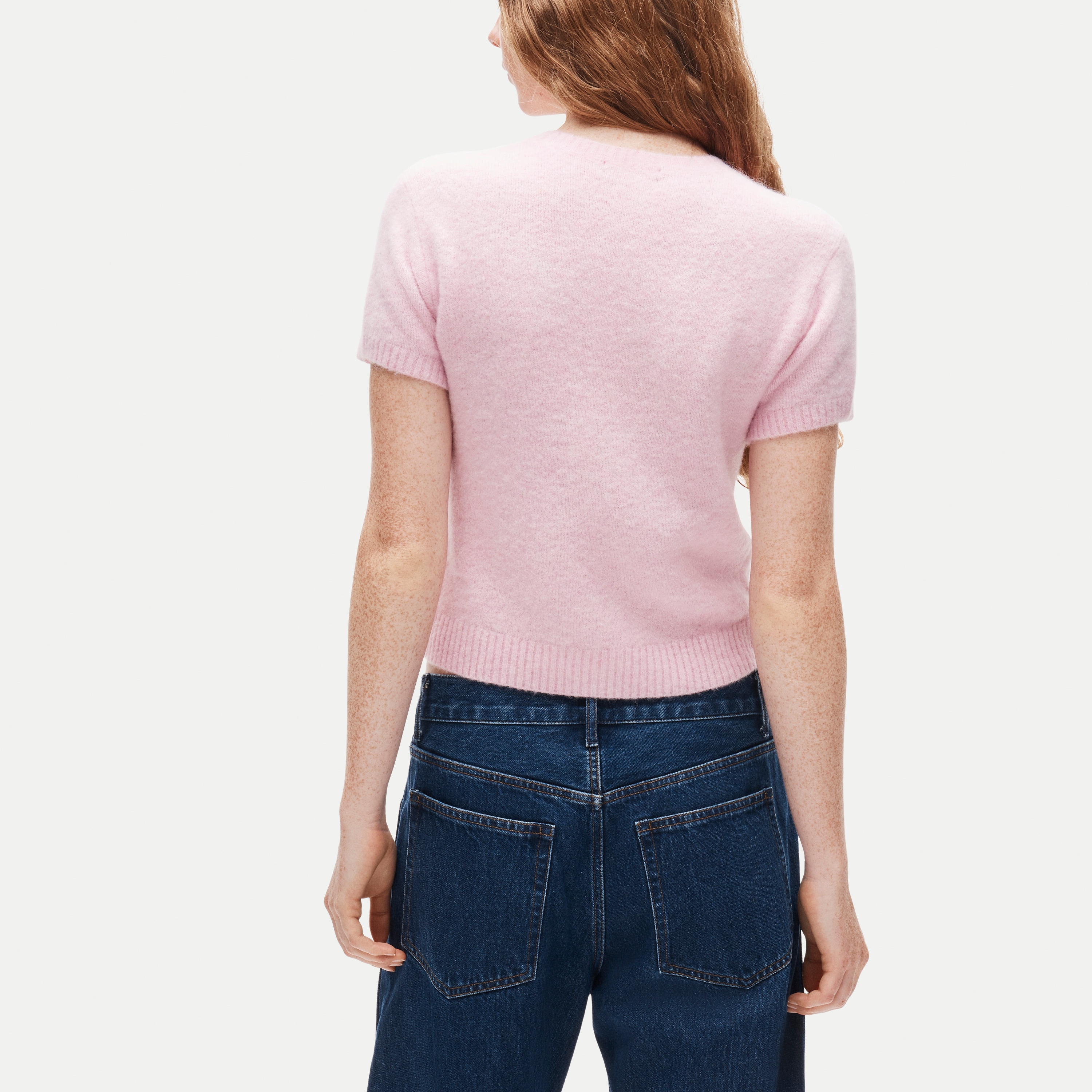 Sweater-tee in alpaca blend
