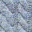 Cashmere short-sleeve cable-knit cardigan HTHR COAST