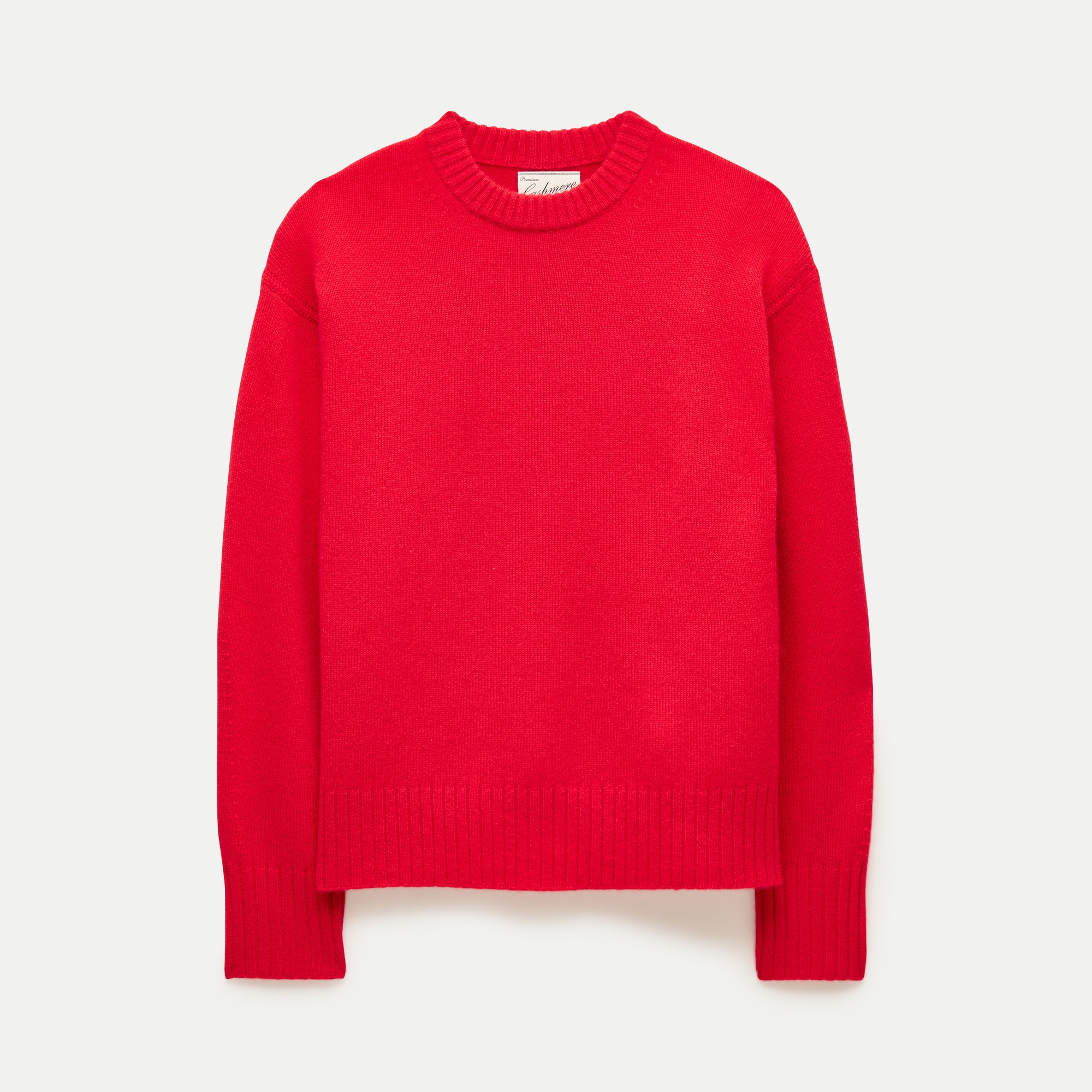 Oversized cashmere crewneck sweater - thumbnail 7