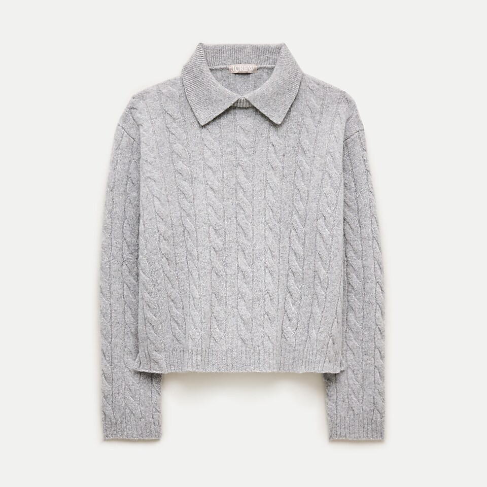 Sheer Metallic Sweater-tee For Women | J.Crew