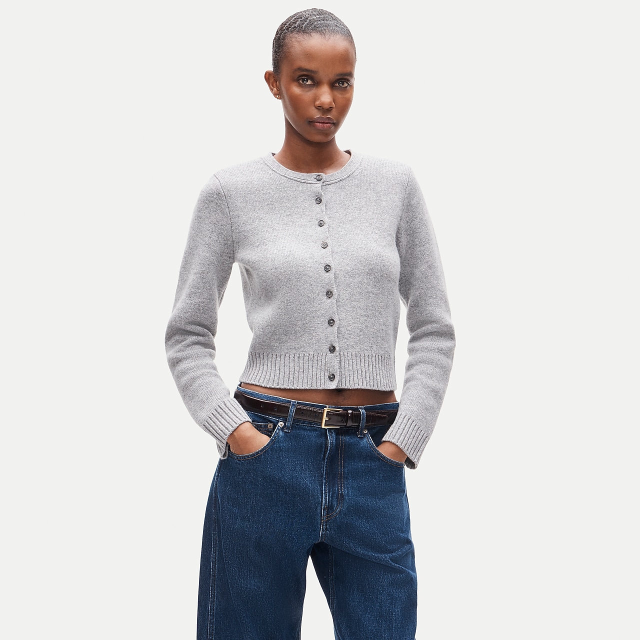 Cardigan jacket in vintage wool blend by J.Crew