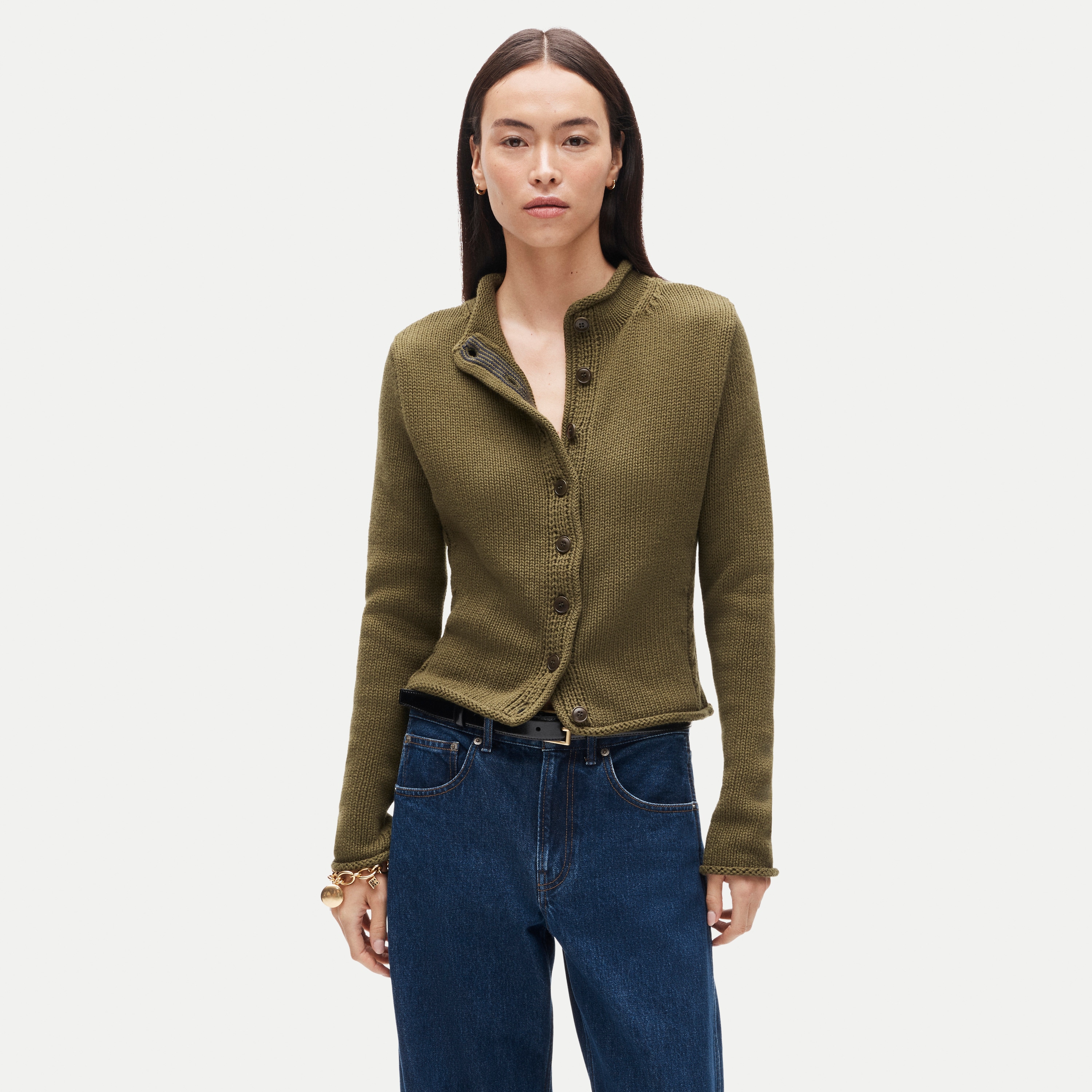 Turtleneck Sweater In Bouclé Yarn For Women | J.Crew