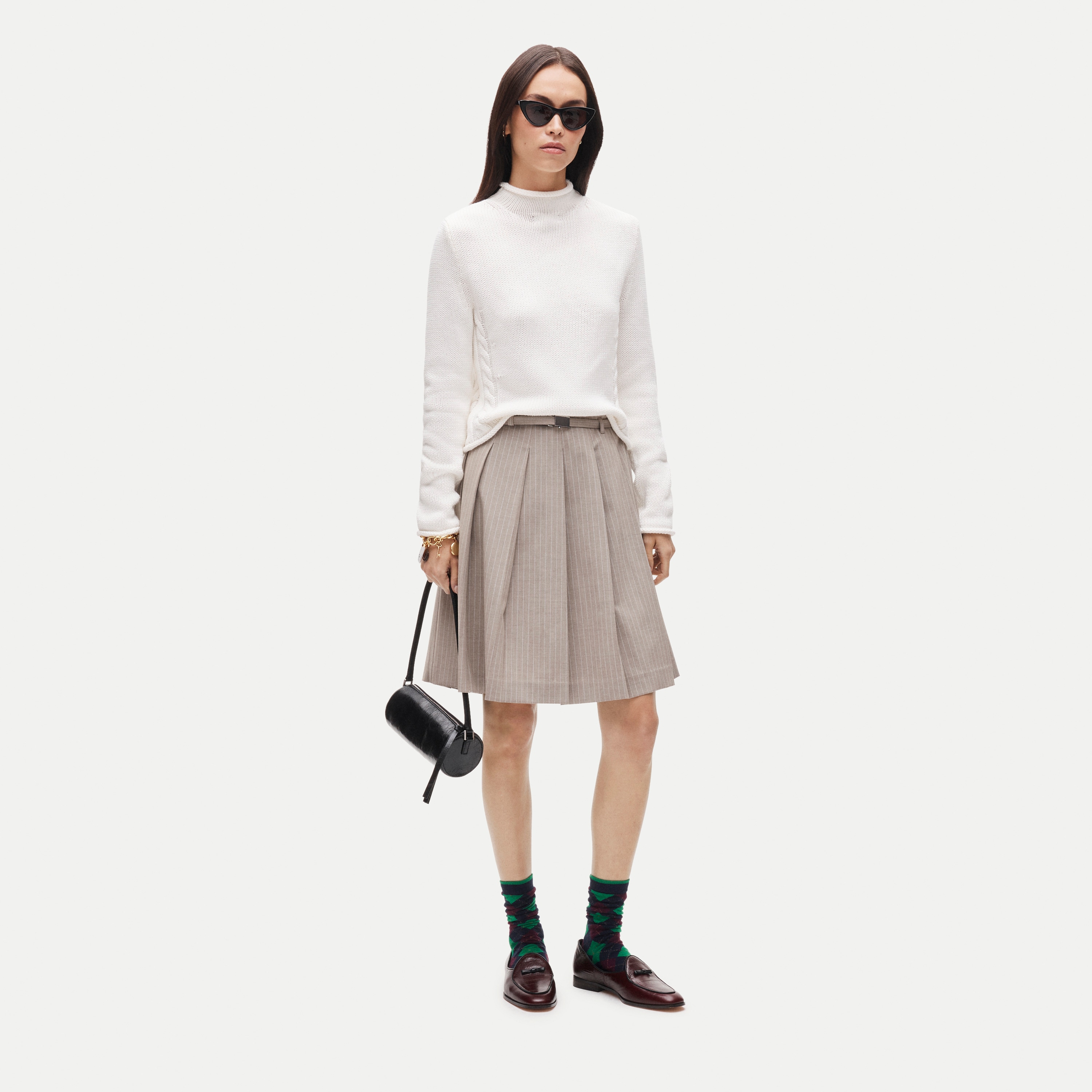 Rollneck&trade; reversible cardigan - thumbnail 10