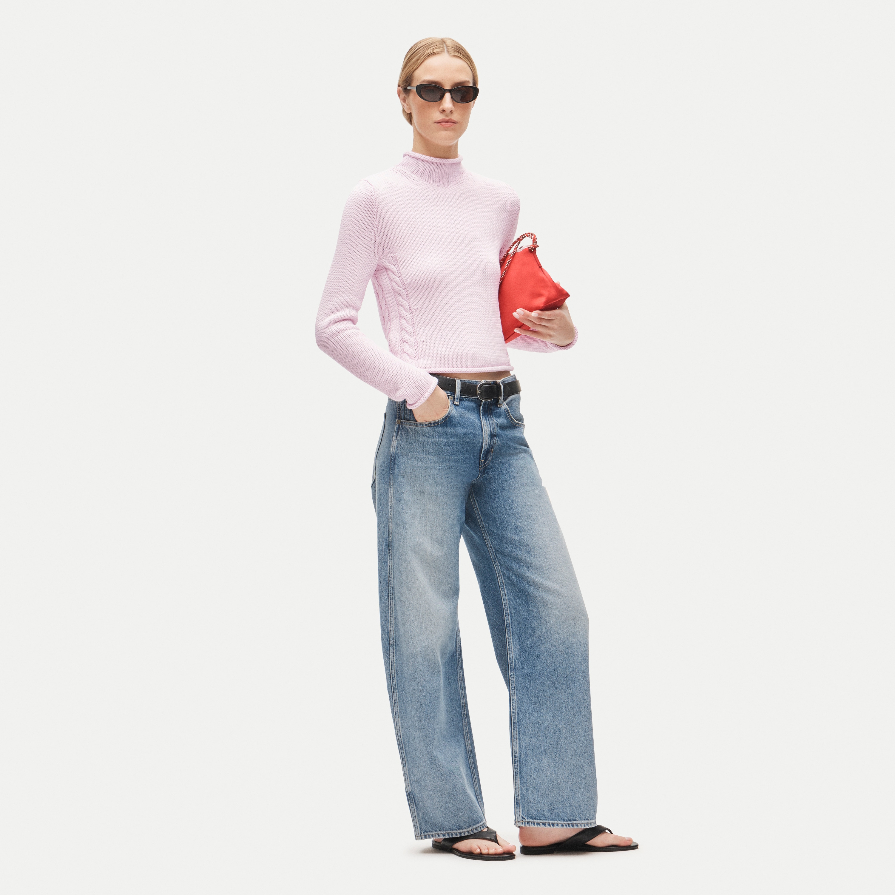 Rollneck&trade; reversible cardigan - thumbnail 8