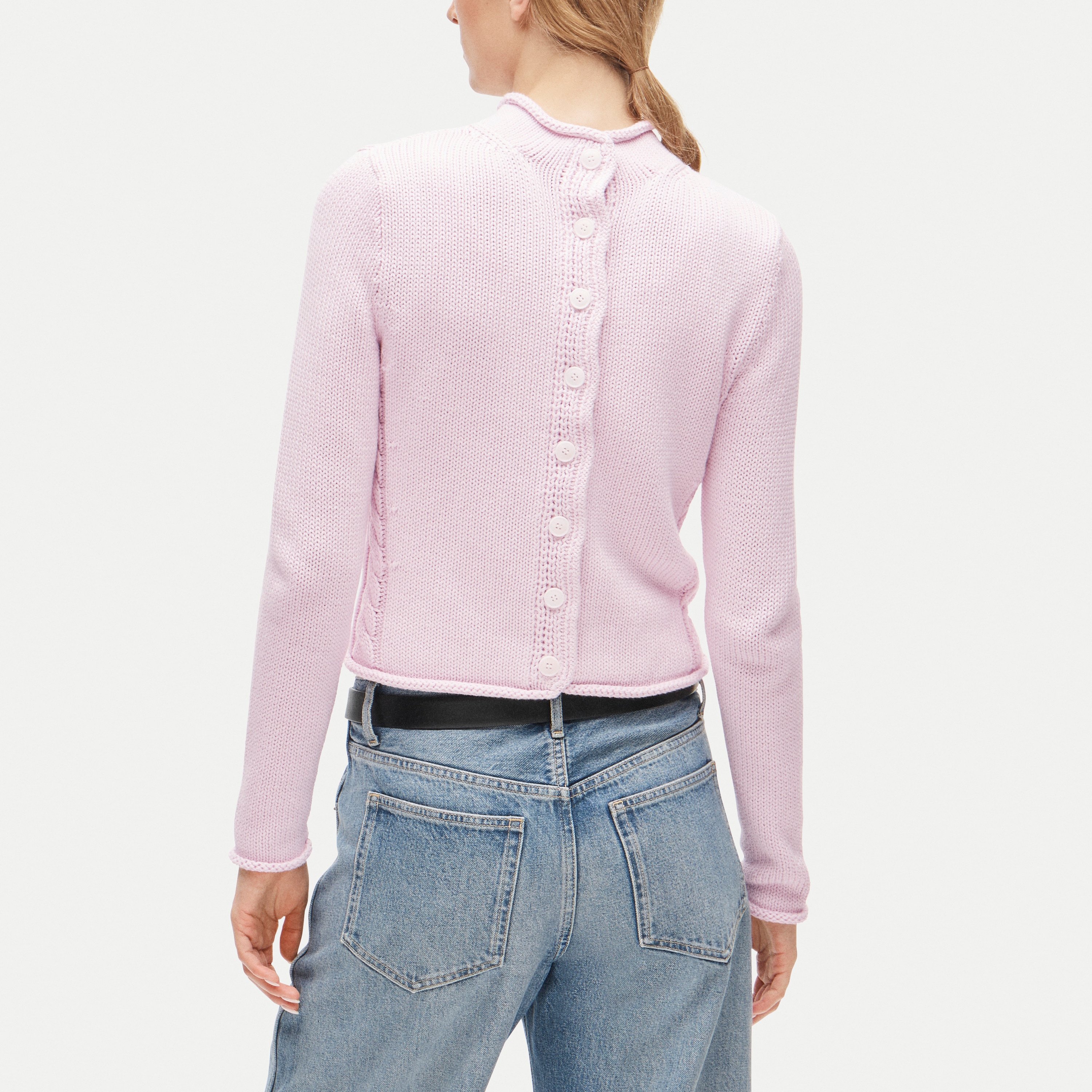 Mockneck Sweater In Supersoft Yarn For Women | J.Crew