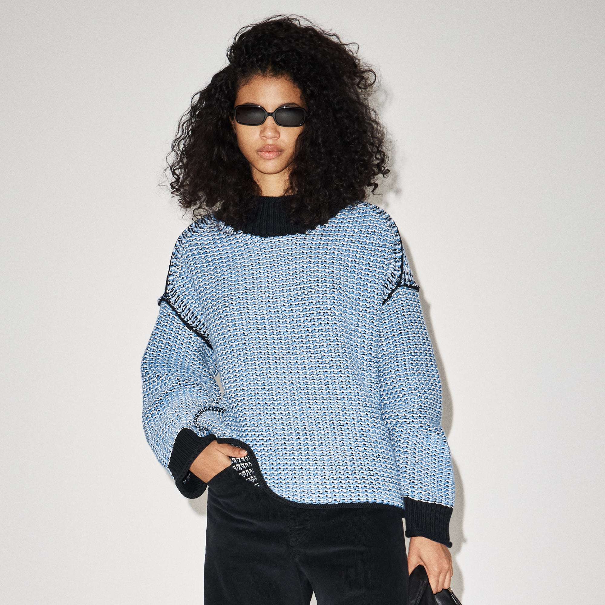 2025 Rollneck™ Sweater In Tweed Stitch For Women | J.Crew