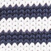 Rollneck&trade; reversible cardigan NAVY IVORY