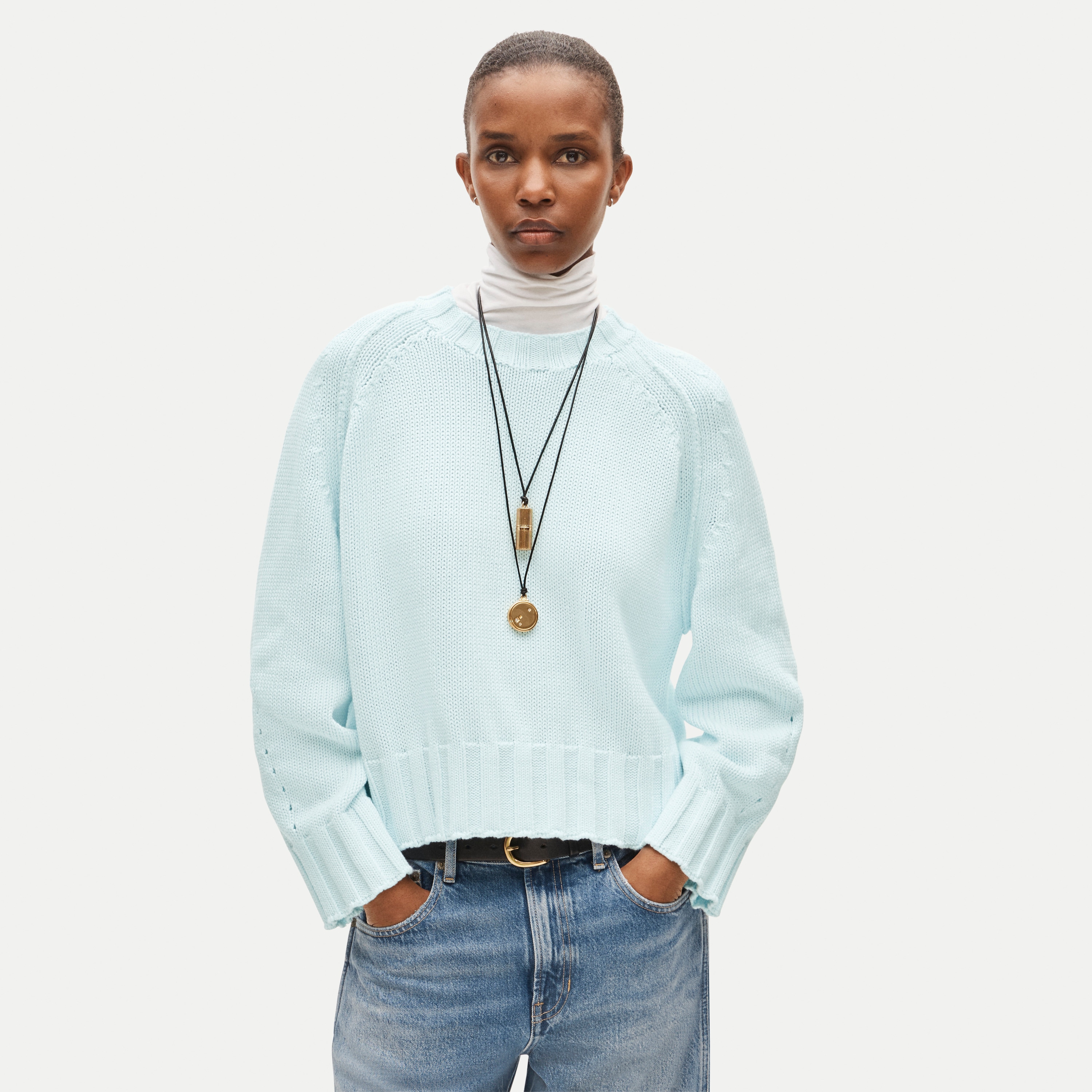 Rive crewneck in cotton