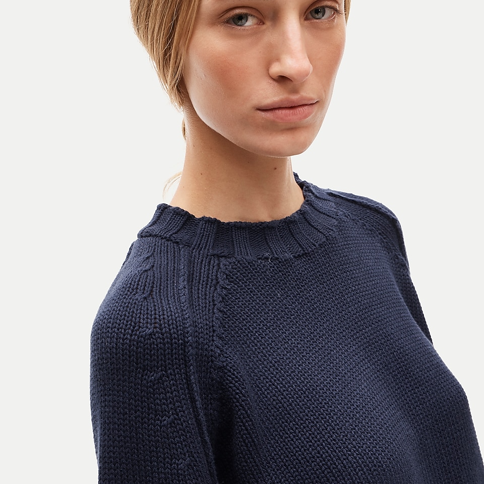 2025 Rollneck™ Reversible Sweater In Tweed Stitch For Women | J.Crew