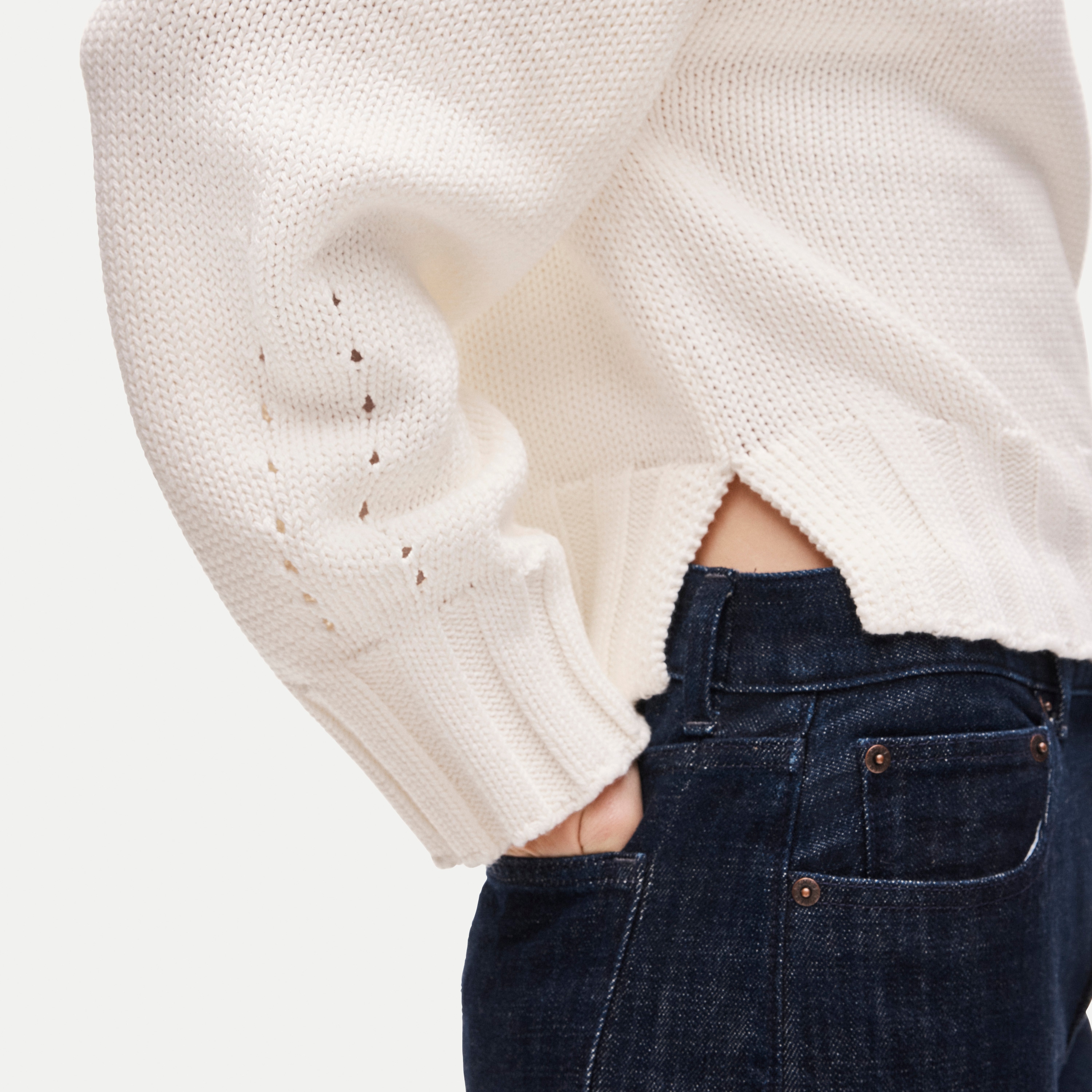 Rive crewneck in cotton