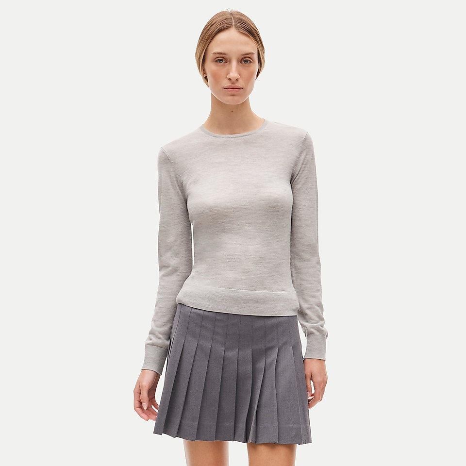 Clair crewneck sweater in merino wool blend by J.Crew