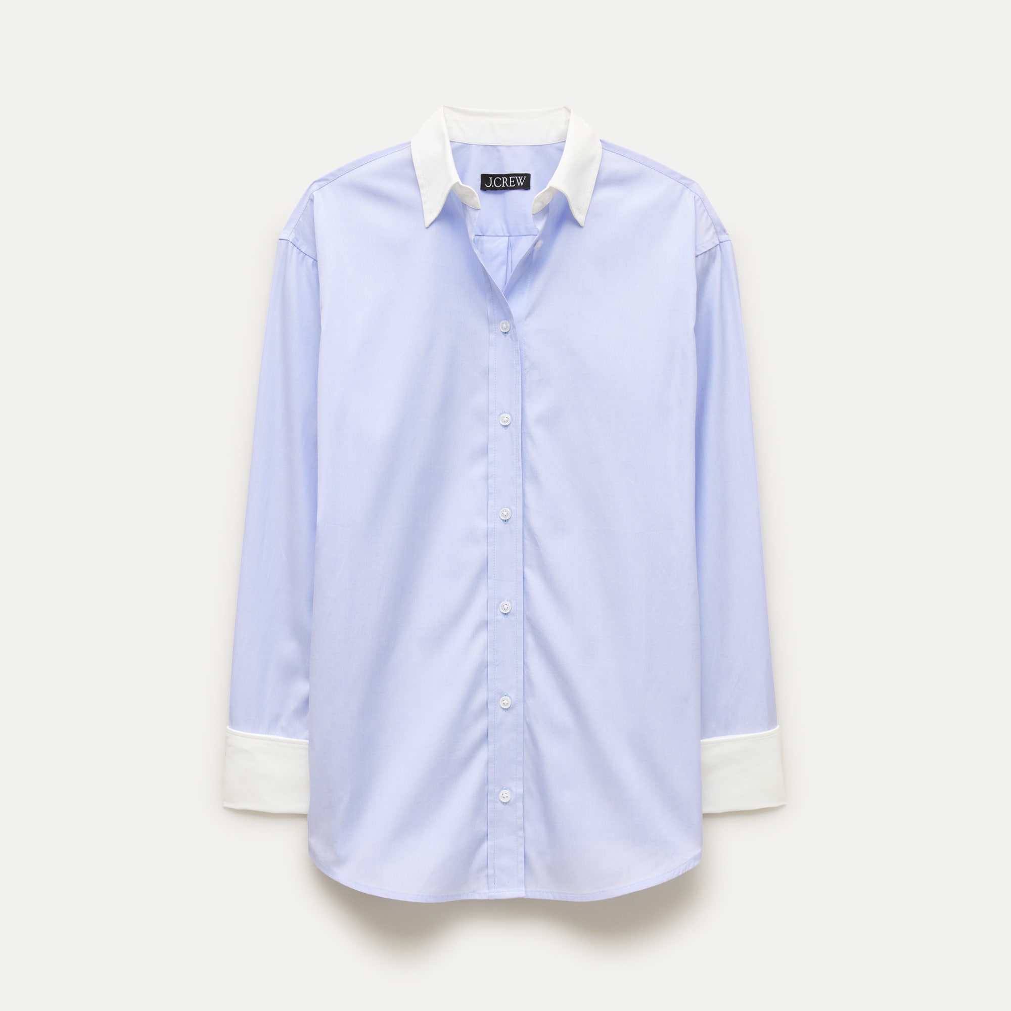 Esme relaxed-fit button-up shirt in Greenwich poplin