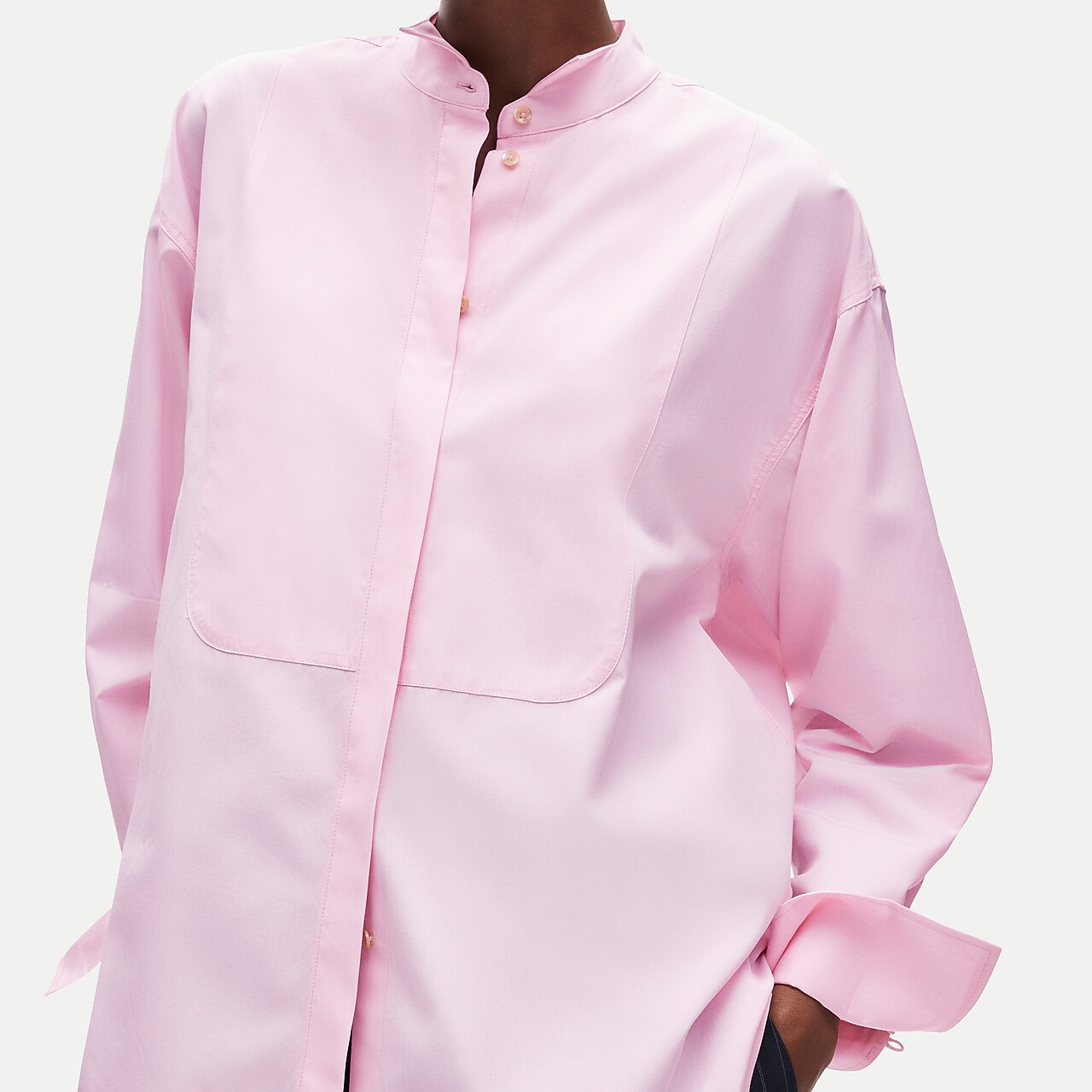Drapey Crepe Faux-wrap Top For Women | J.Crew