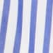 Tuxedo-bib button-up shirt in Thomas Mason&reg; cotton poplin PERI STRIPE
