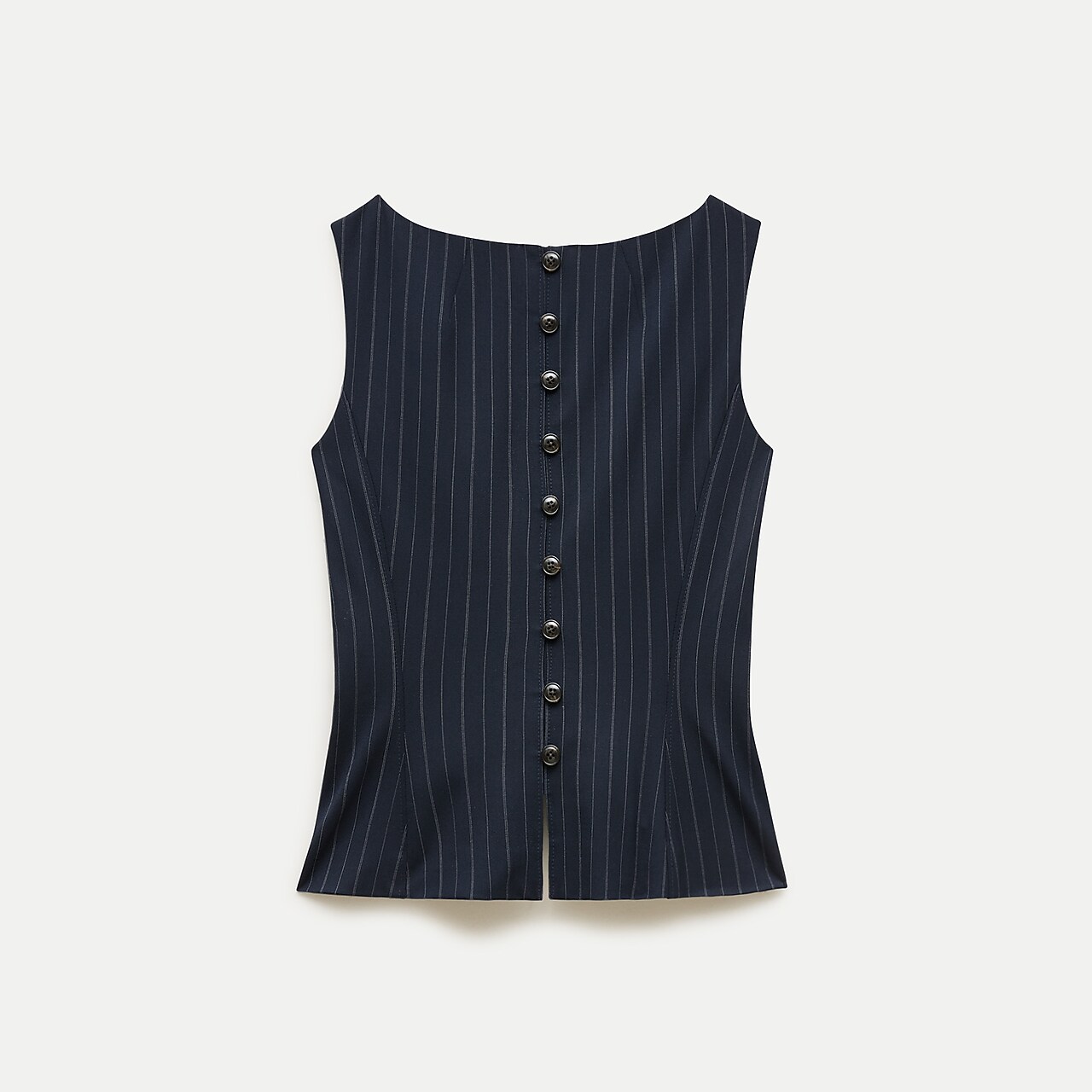 Classic-fit Chambray Ruffle-sleeve Shirt For Women | J.Crew