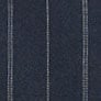 Shell top in striped wool blend NAVY PINSTRIPE