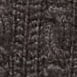 Cable-knit tube top in merino wool blend RIVER ROCK