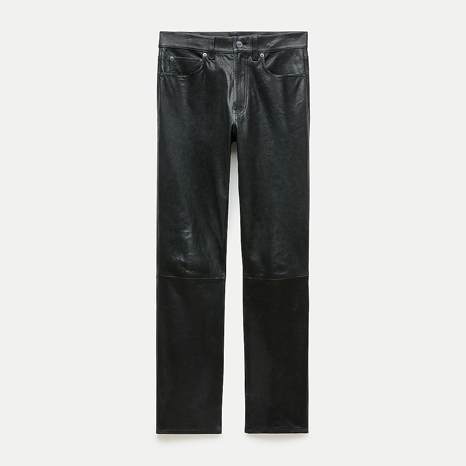 Full-length Straight-leg Bi-stretch Wool Pant In Good Tidings