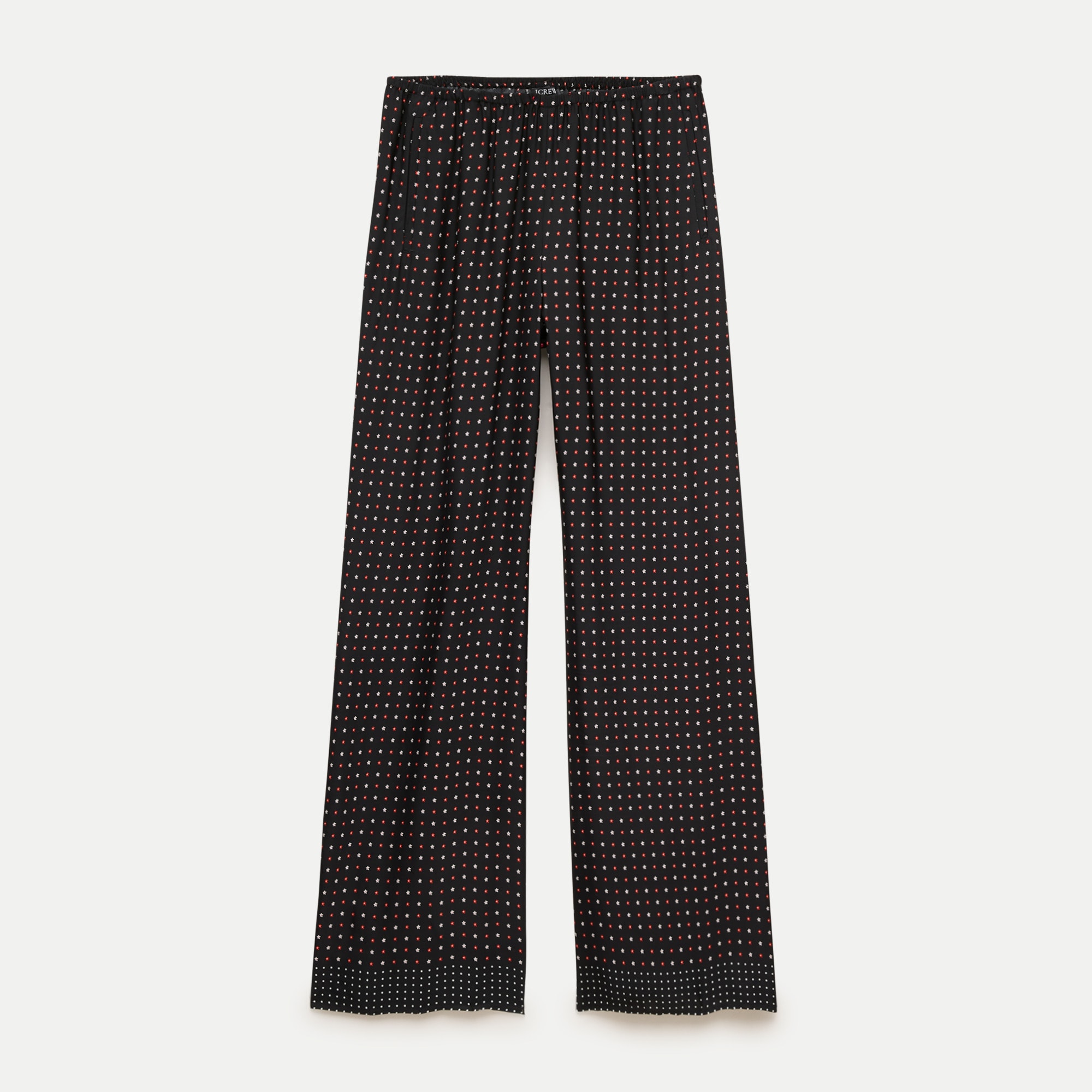 Cosmo pant in daisy-print viscose twill