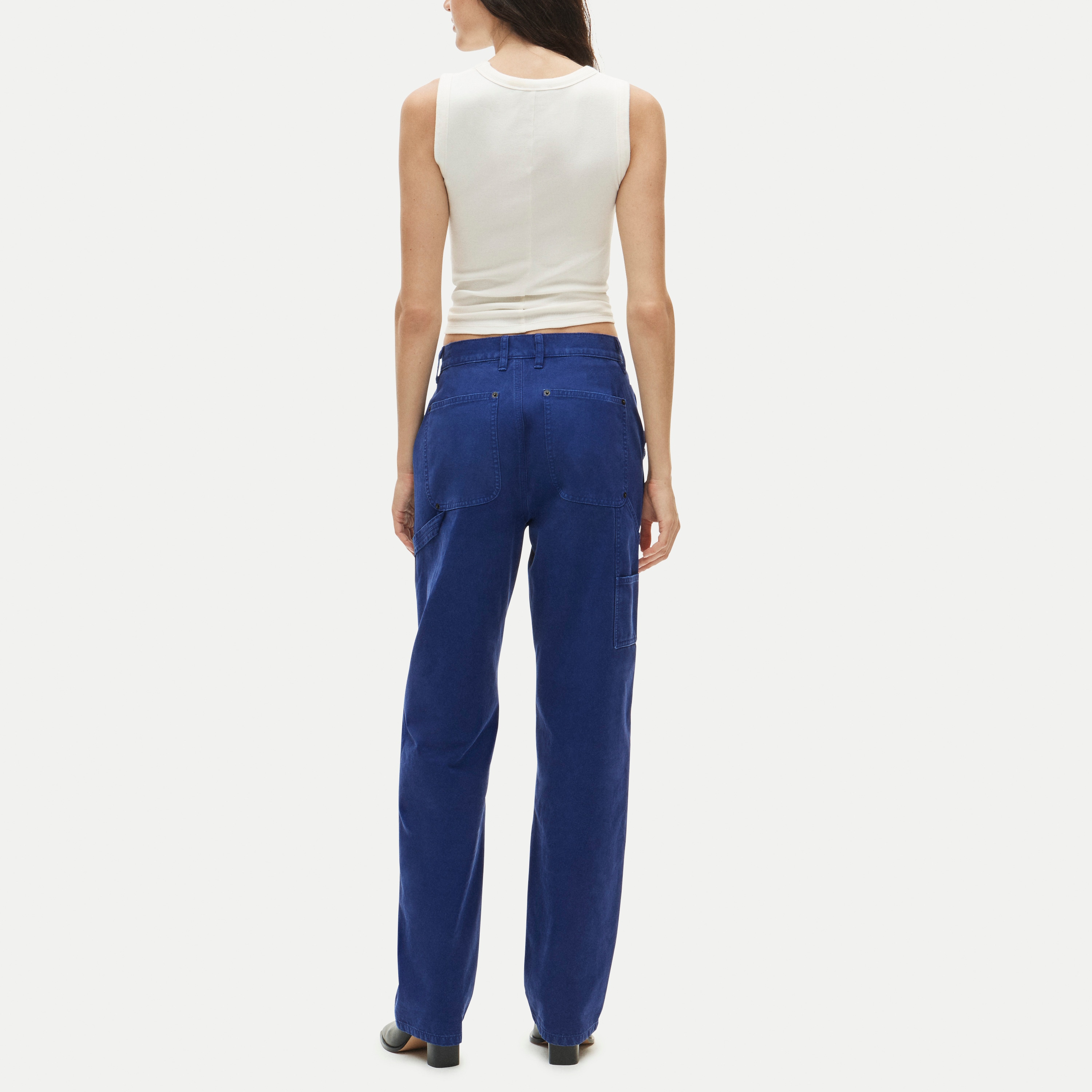 Painter pant in cotton canvas