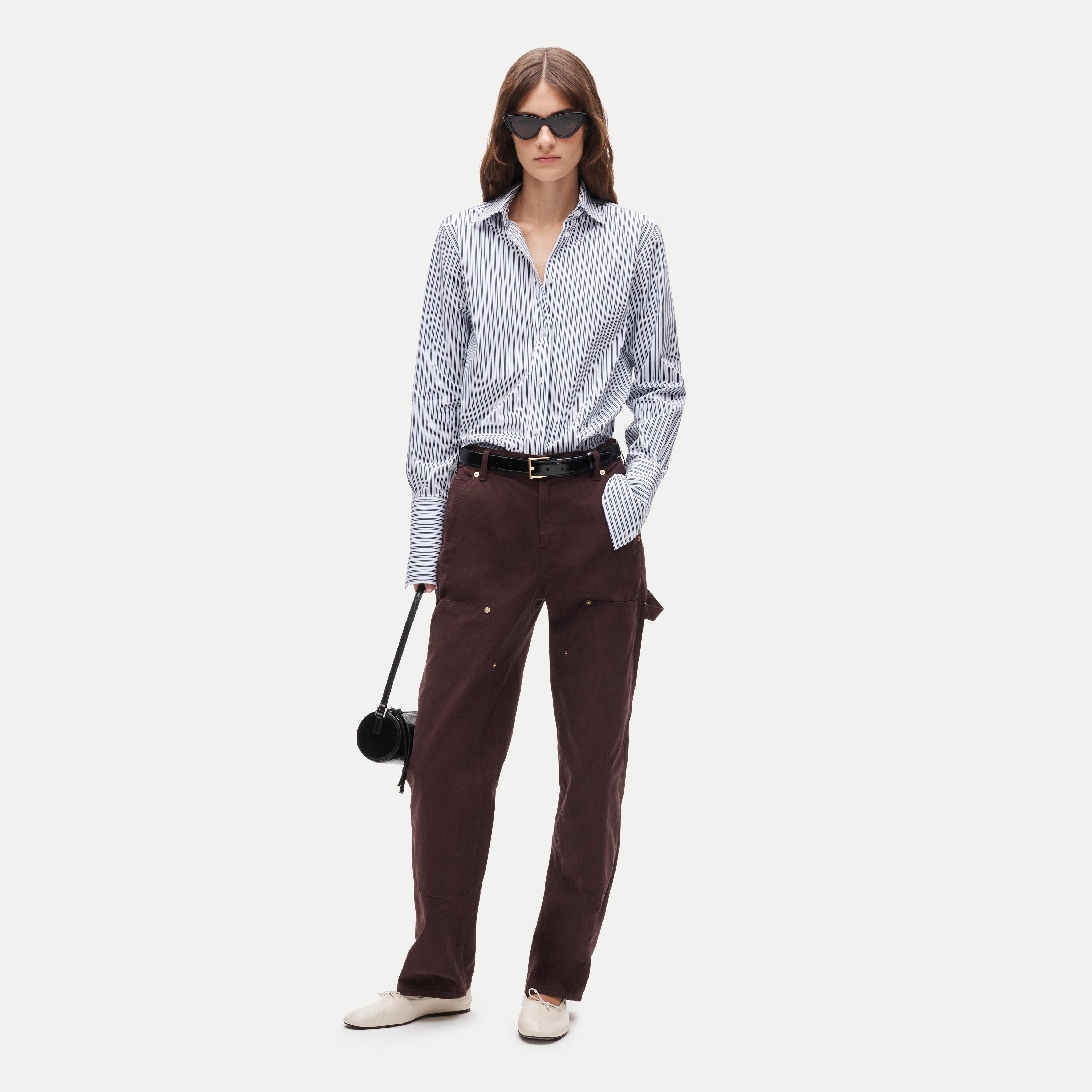 Painter pant in cotton canvas