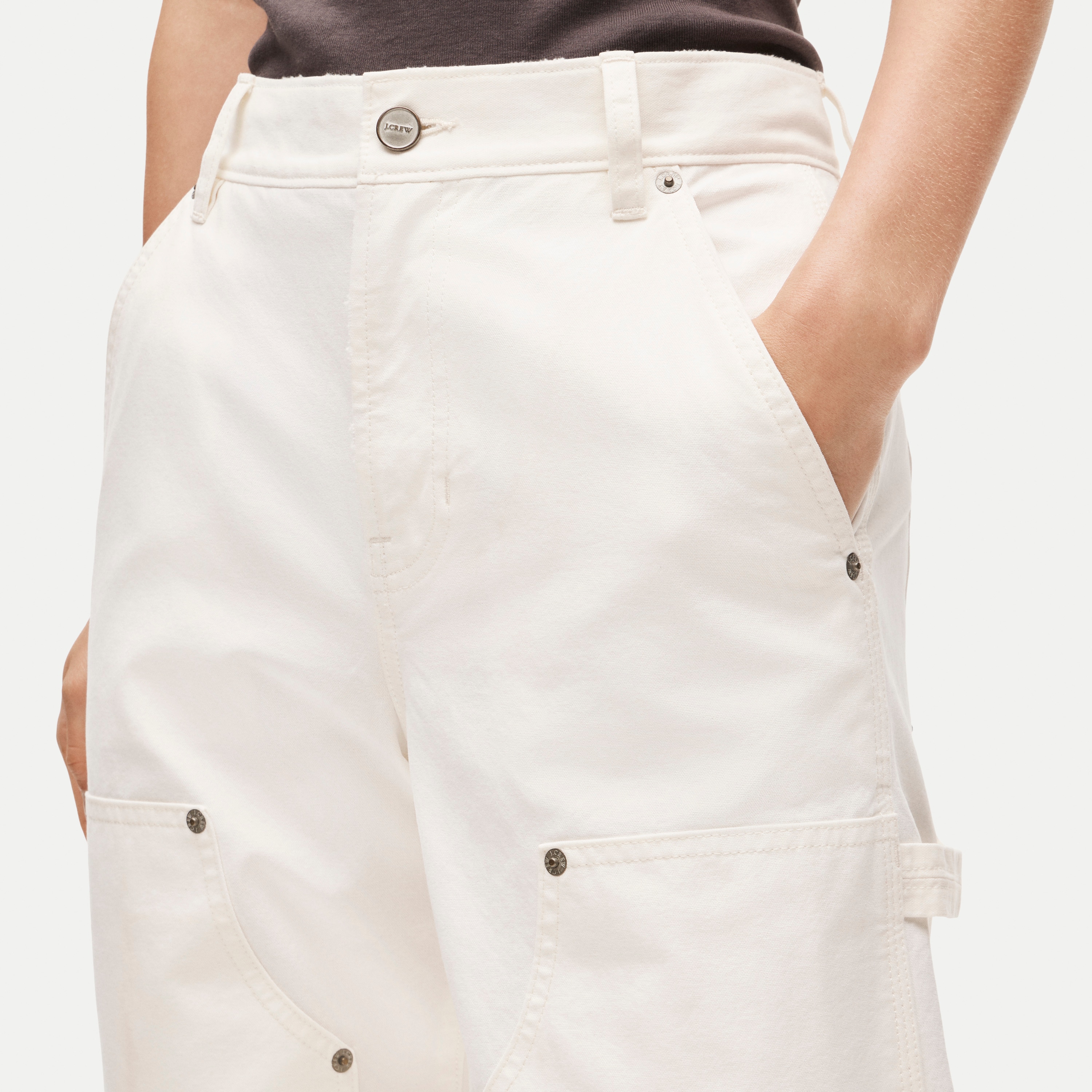 Painter pant in cotton canvas