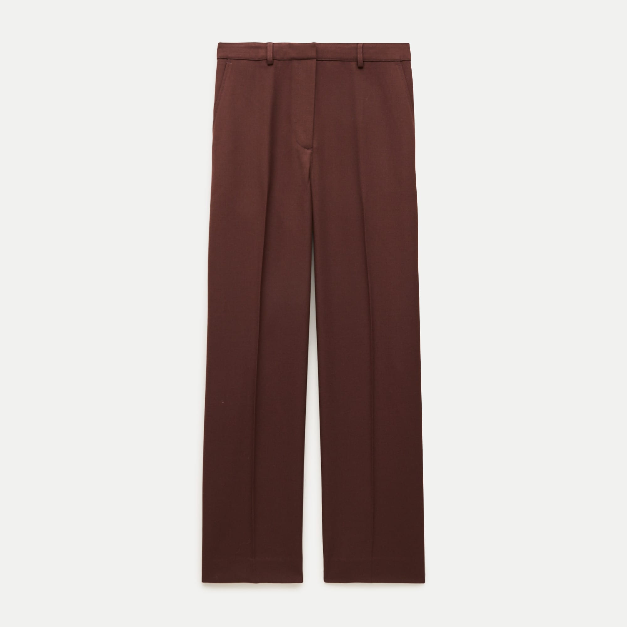 Tapered Trouser Pant In Wool Blend For Women | J.Crew