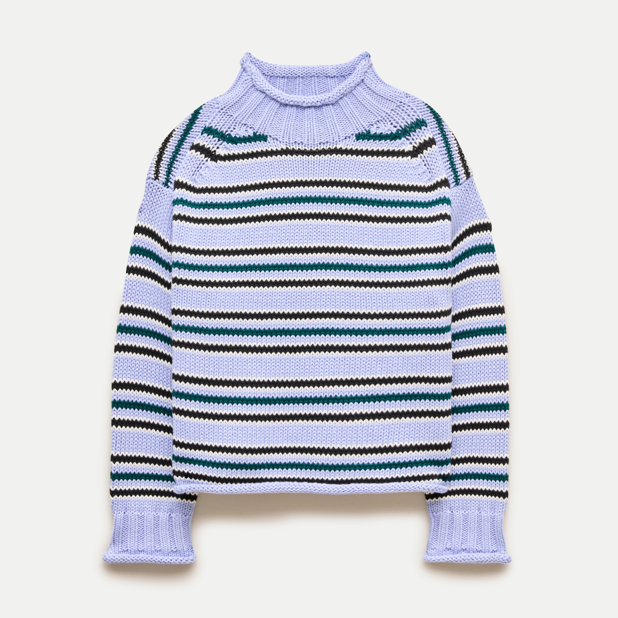 Kids' 2025 Rollneck™ sweater in multistripe