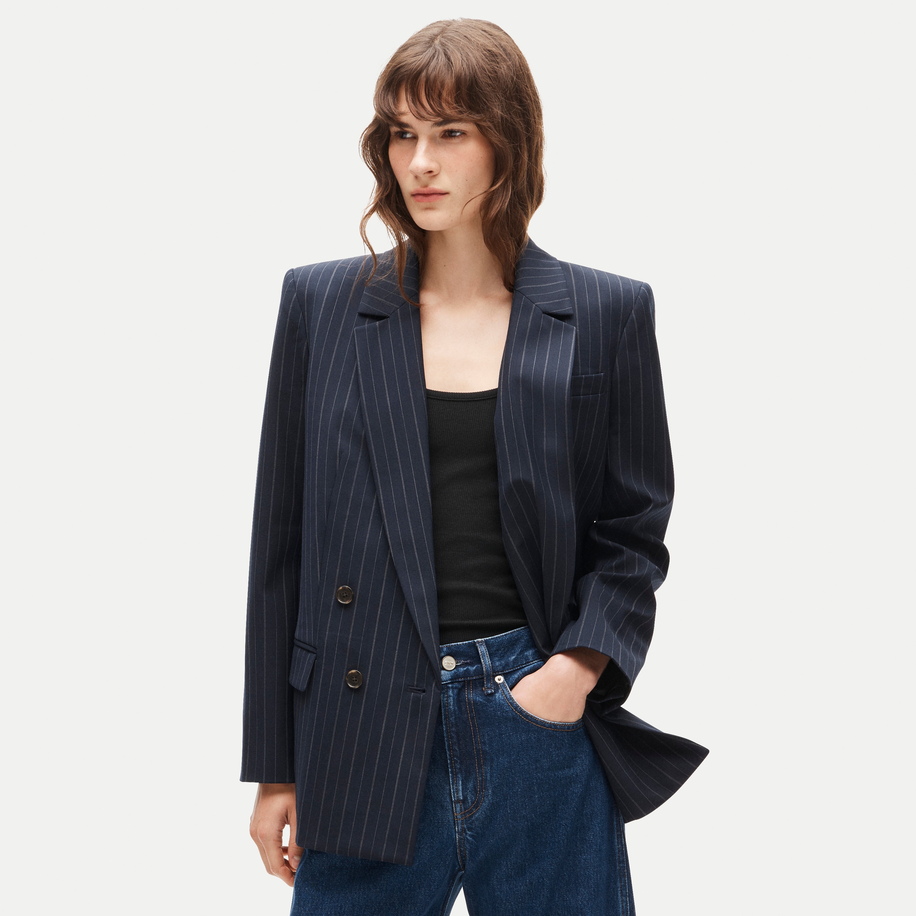 Agnes blazer in wool blend