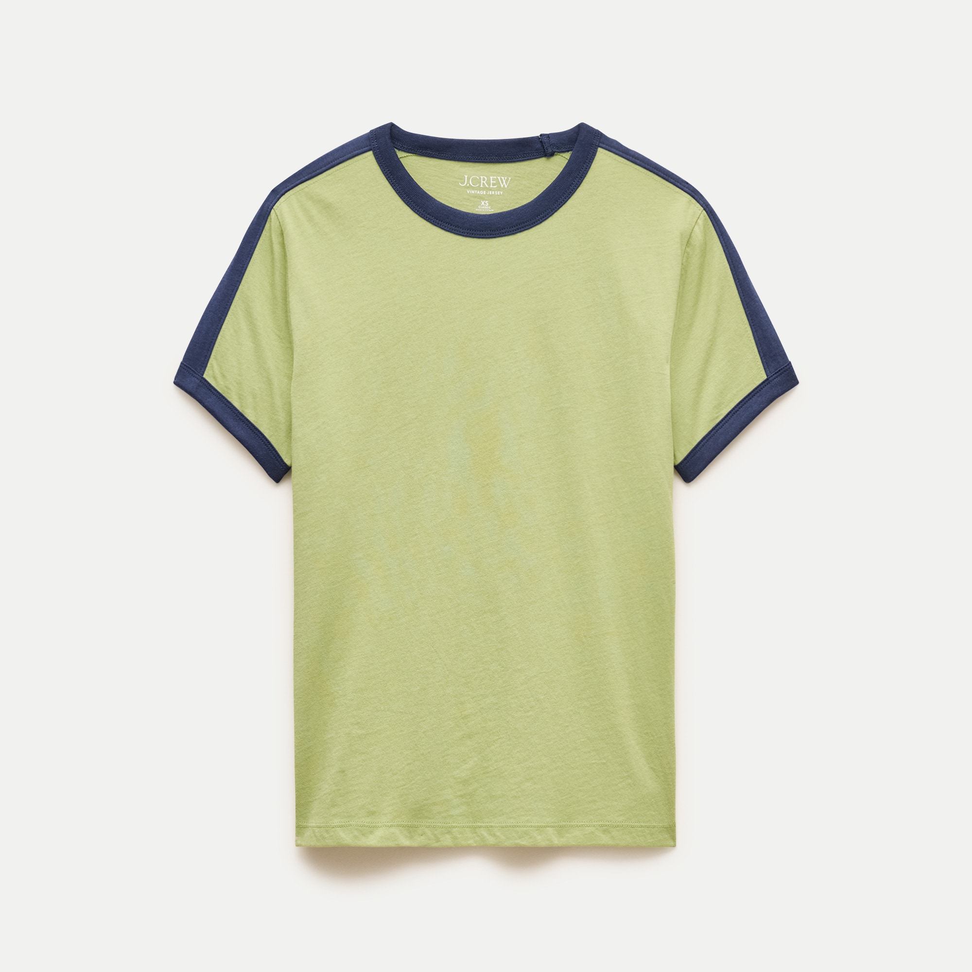 Vintage jersey relaxed contrast T-shirt