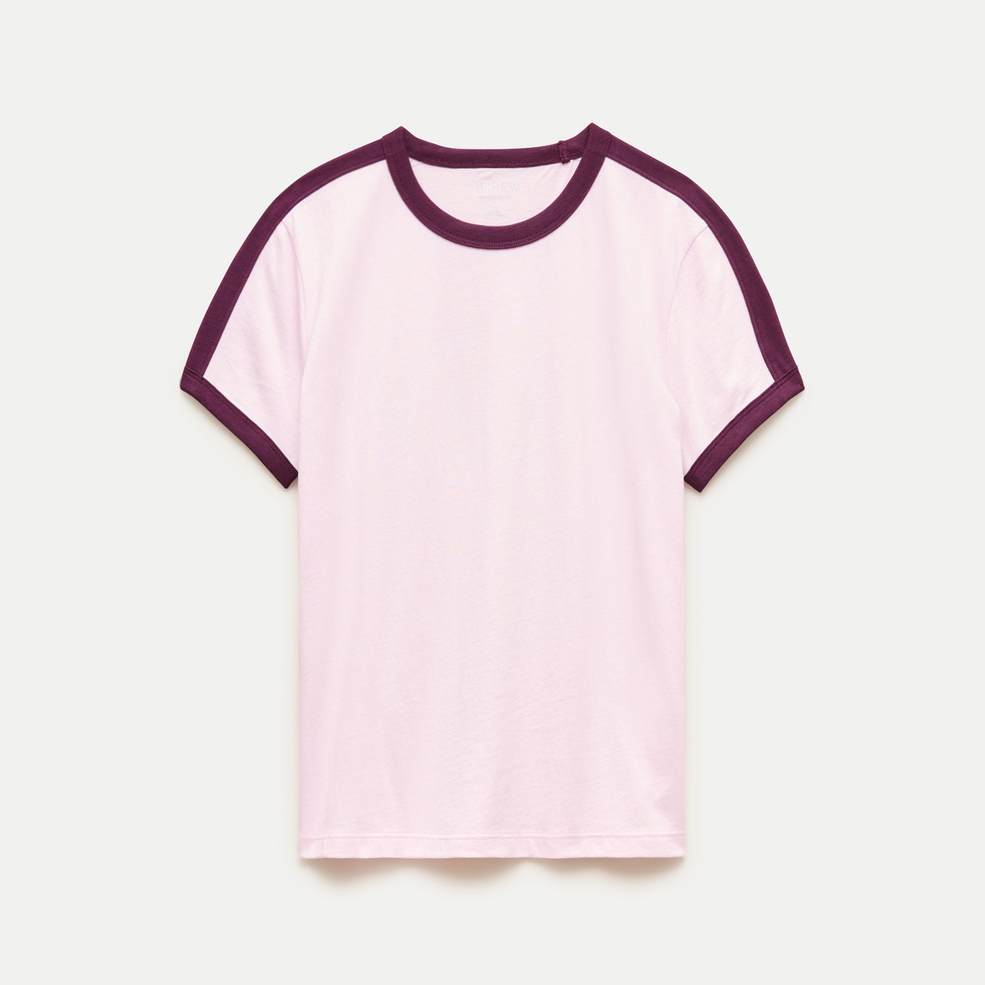 Vintage jersey relaxed contrast T-shirt