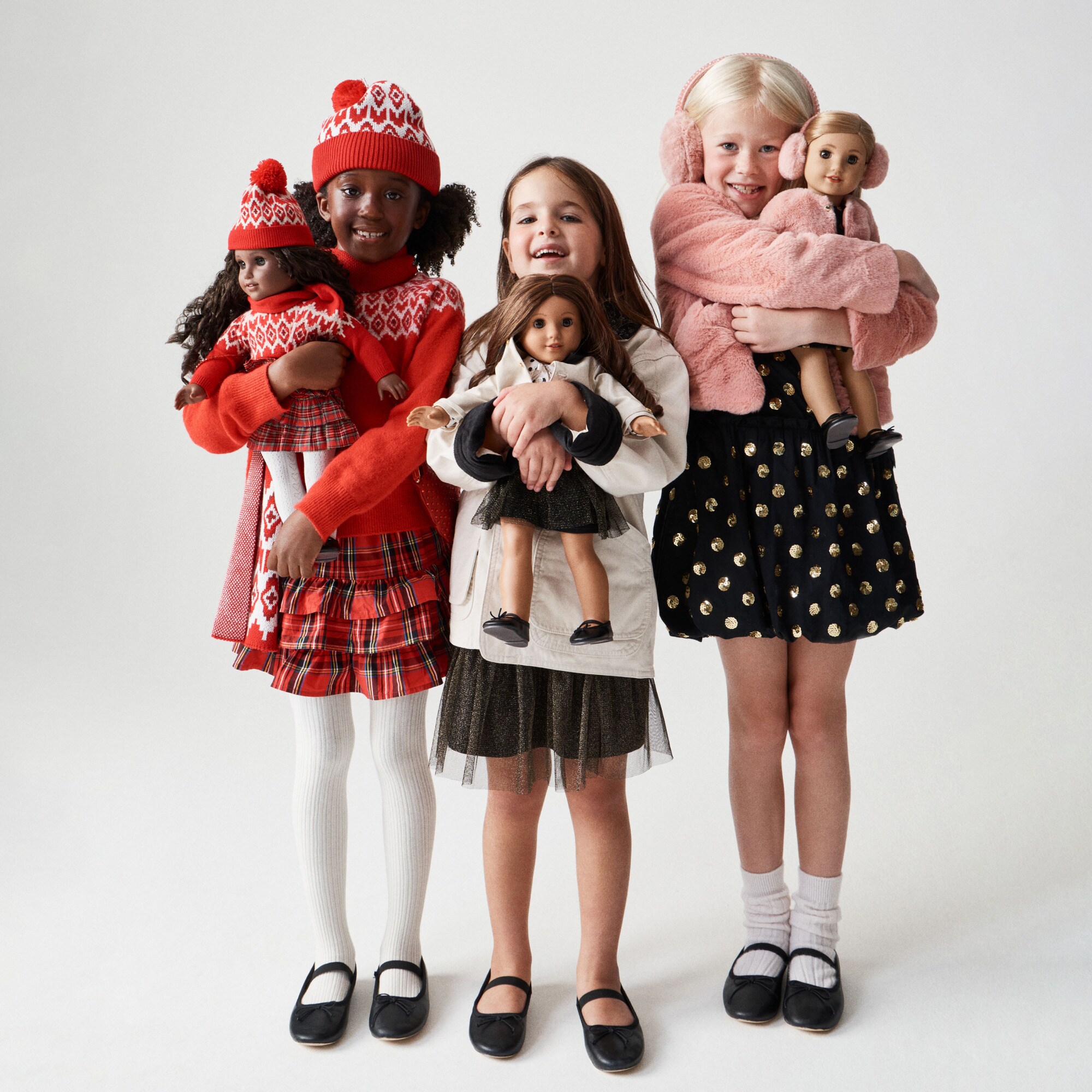 American Girl® x J.Crew Fair Isle pom-pom beanie for girls