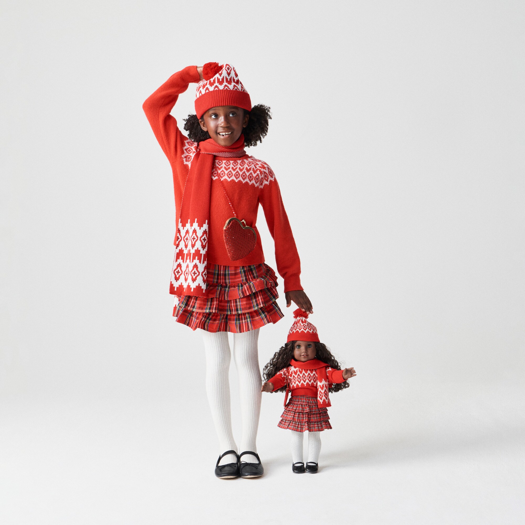 American Girl® x J.Crew Fair Isle scarf for girls