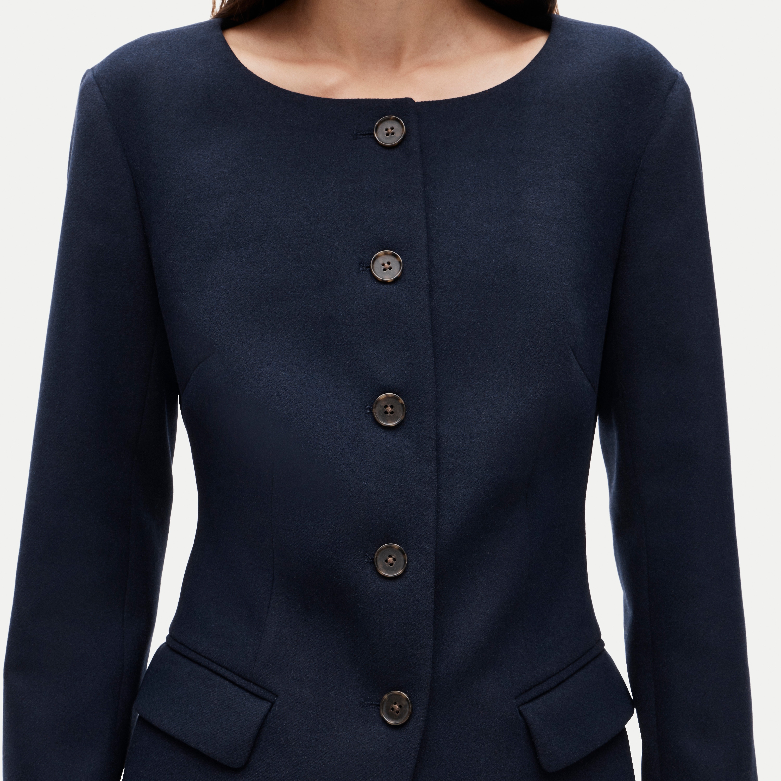 Lady jacket in wool blend