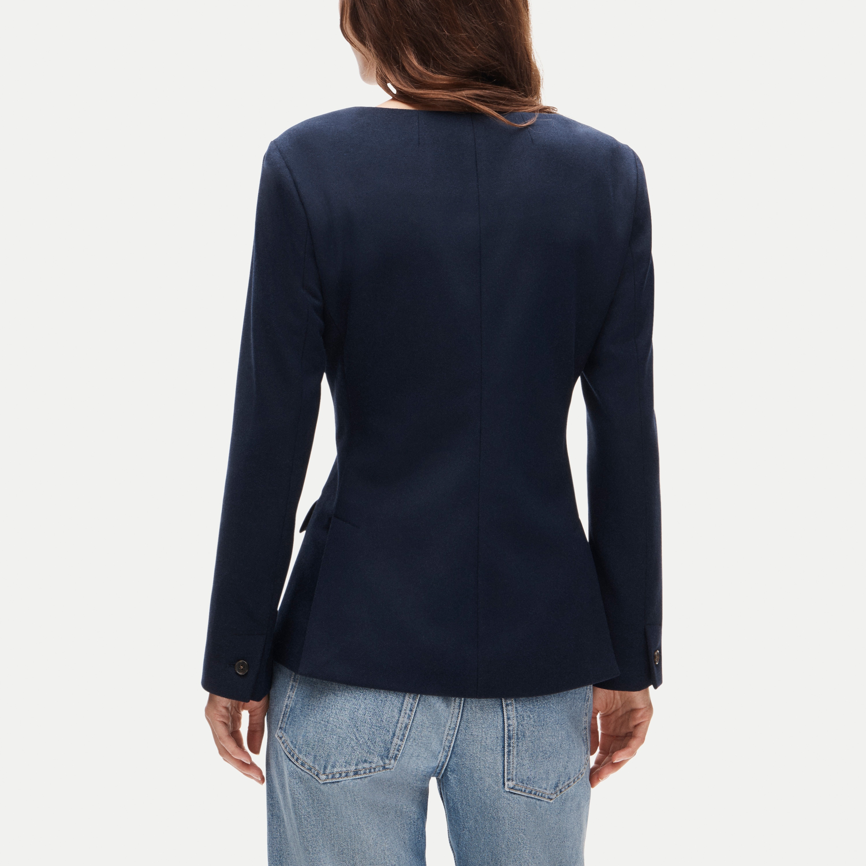 Lady jacket in wool blend