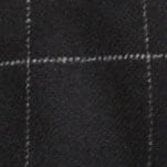 Lady jacket in windowpane wool blend BLACK WINDOWPANE