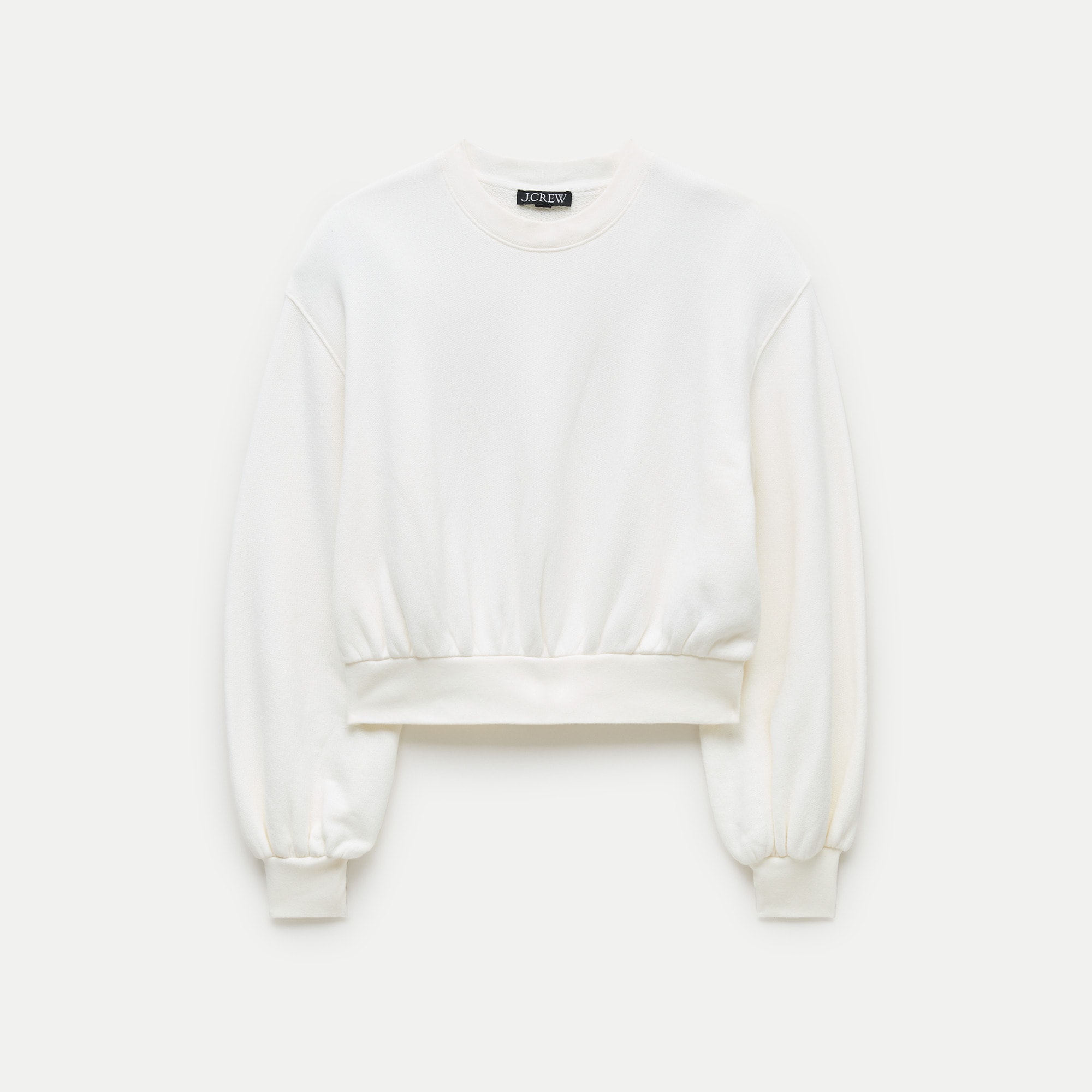 Heritage terry blouson-sleeve sweatshirt