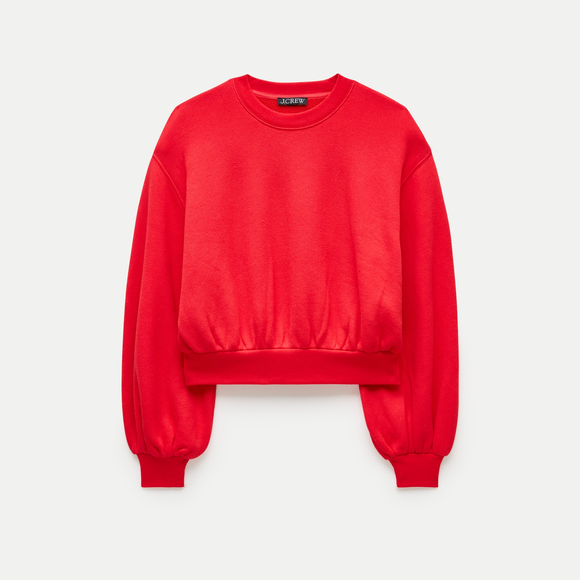 Heritage terry blouson-sleeve sweatshirt