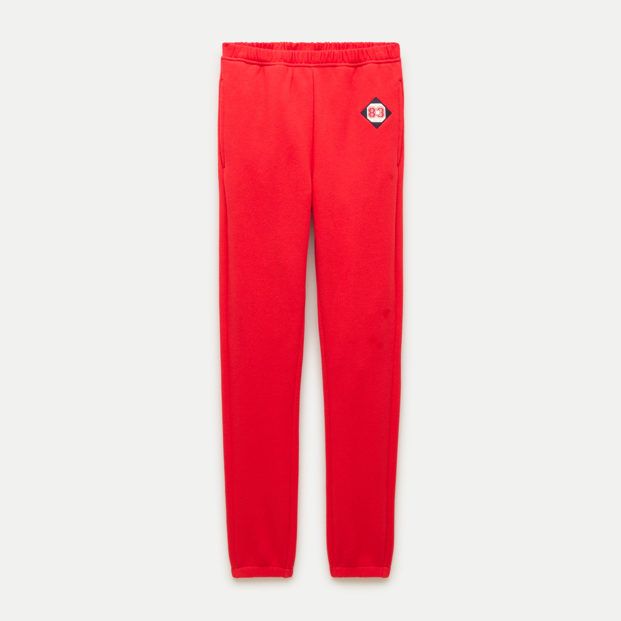 Heritage terry slim jogger pant with '83 patch
