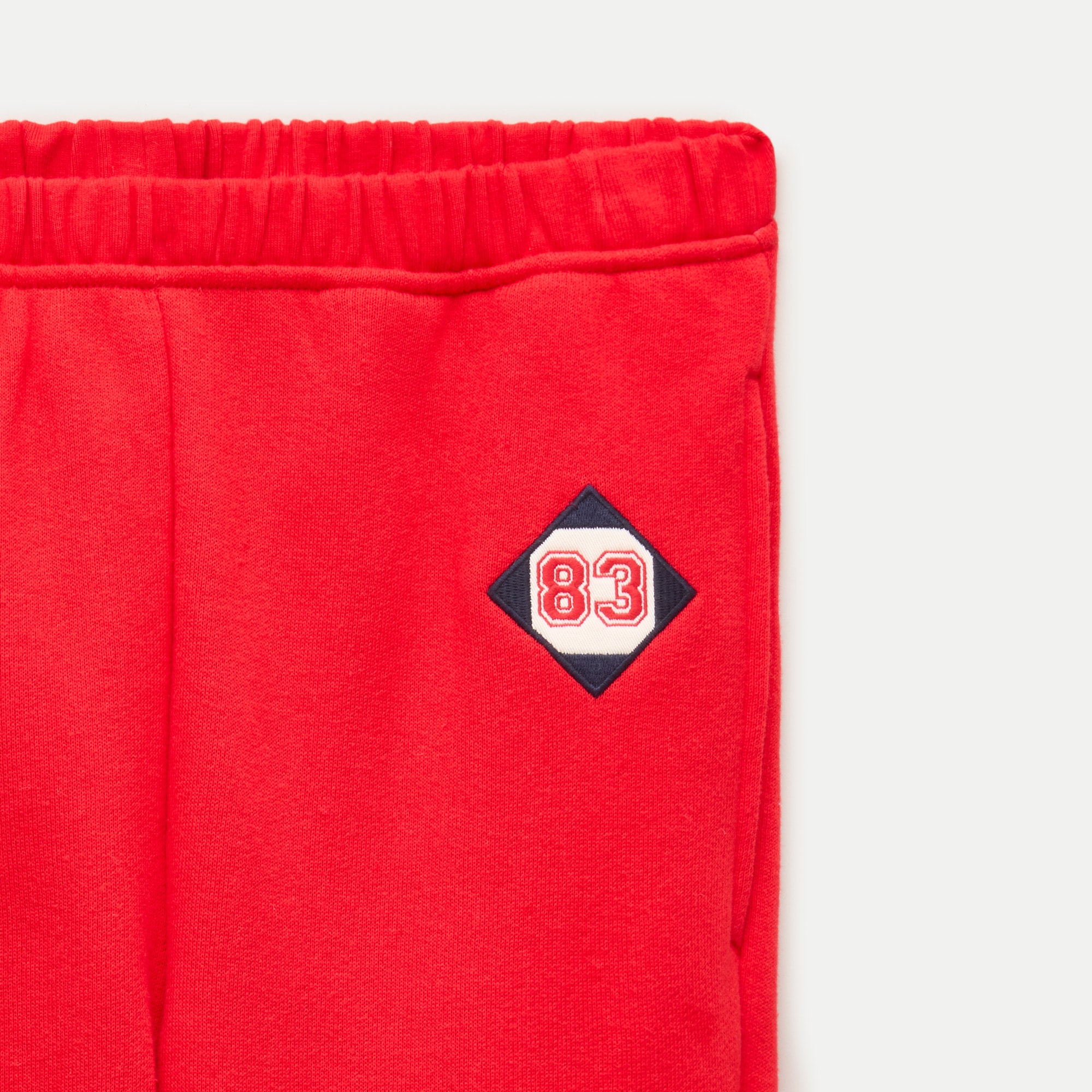 Heritage terry slim jogger pant with '83 patch