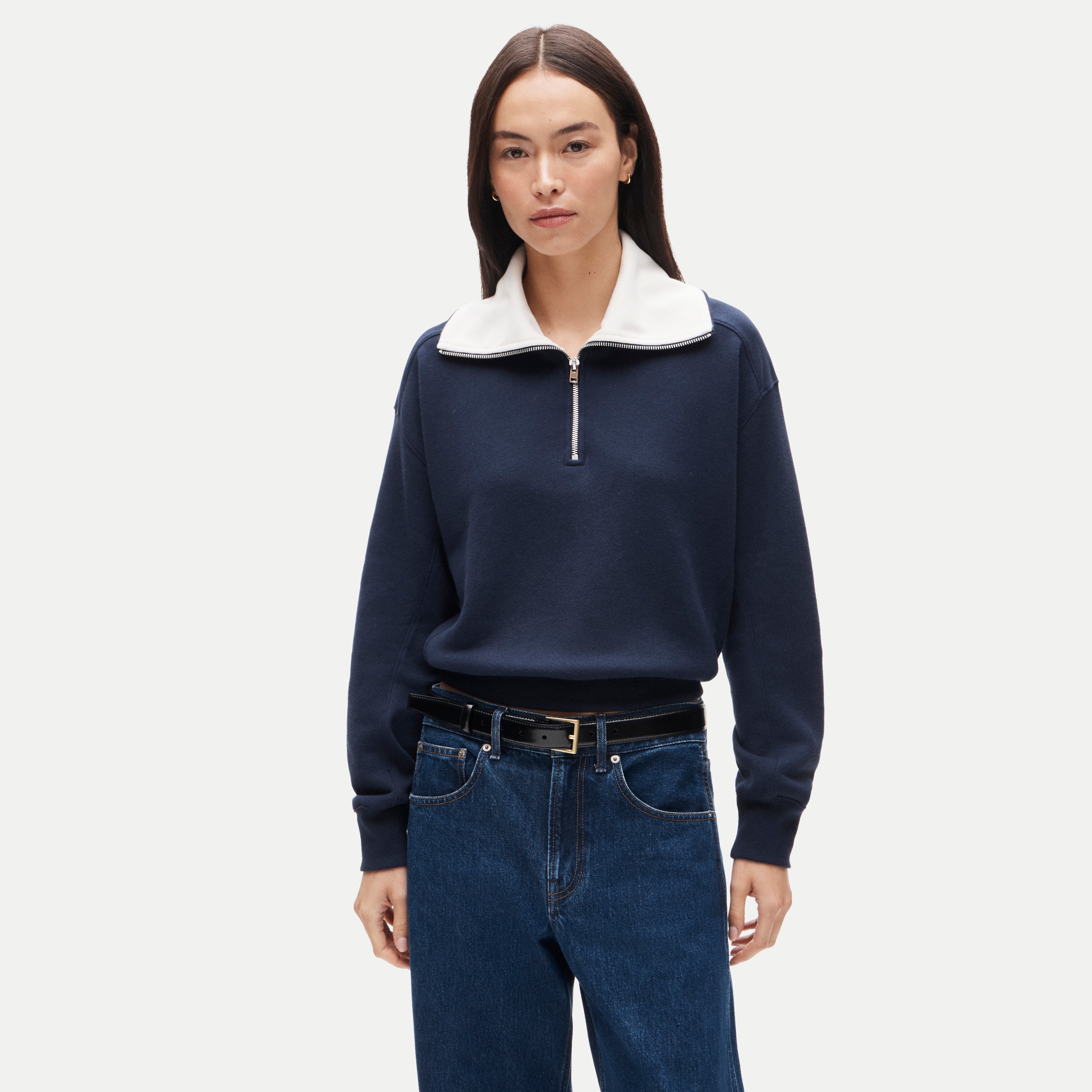 Heritage terry quarter-zip