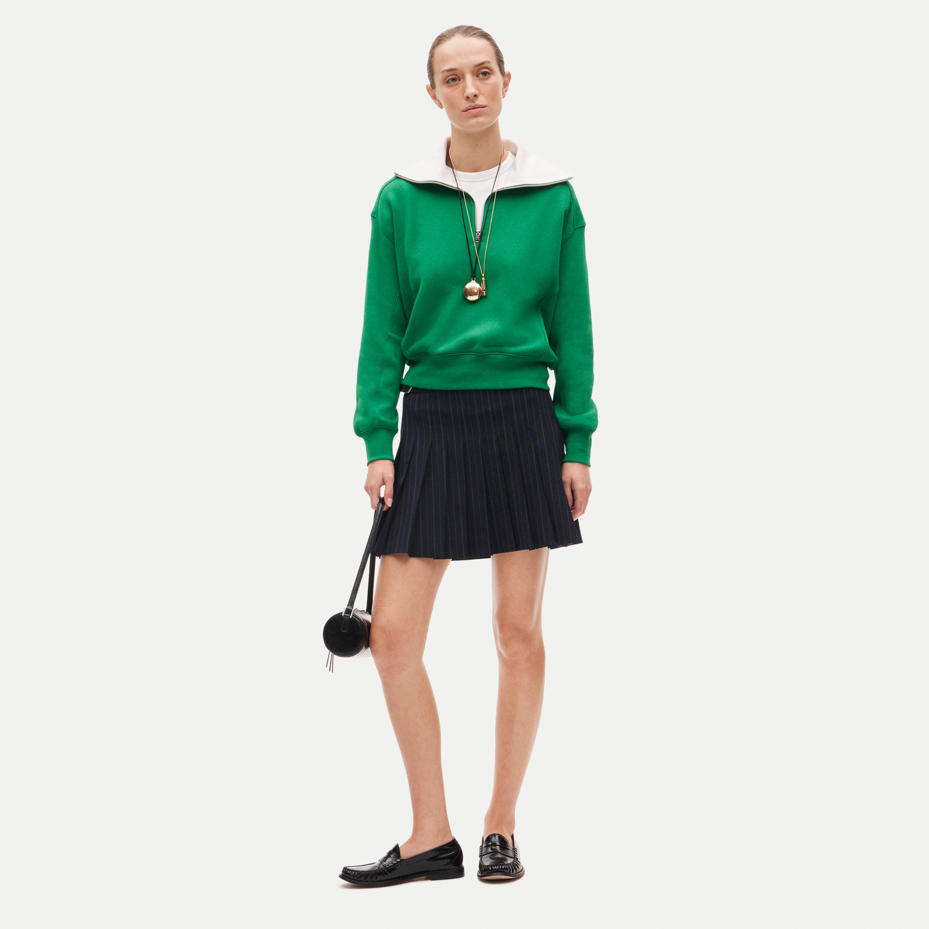 Heritage terry quarter-zip