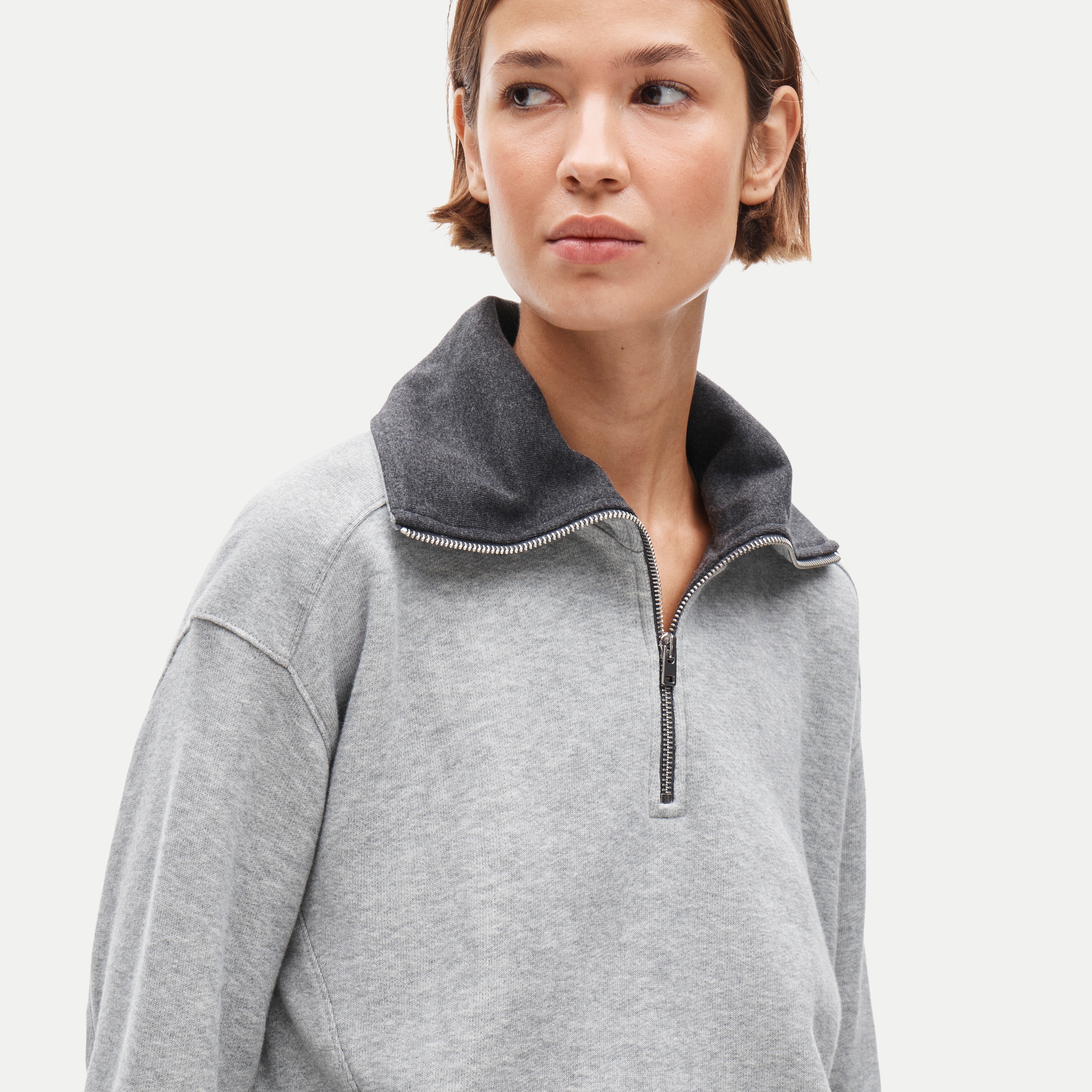 Heritage terry quarter-zip