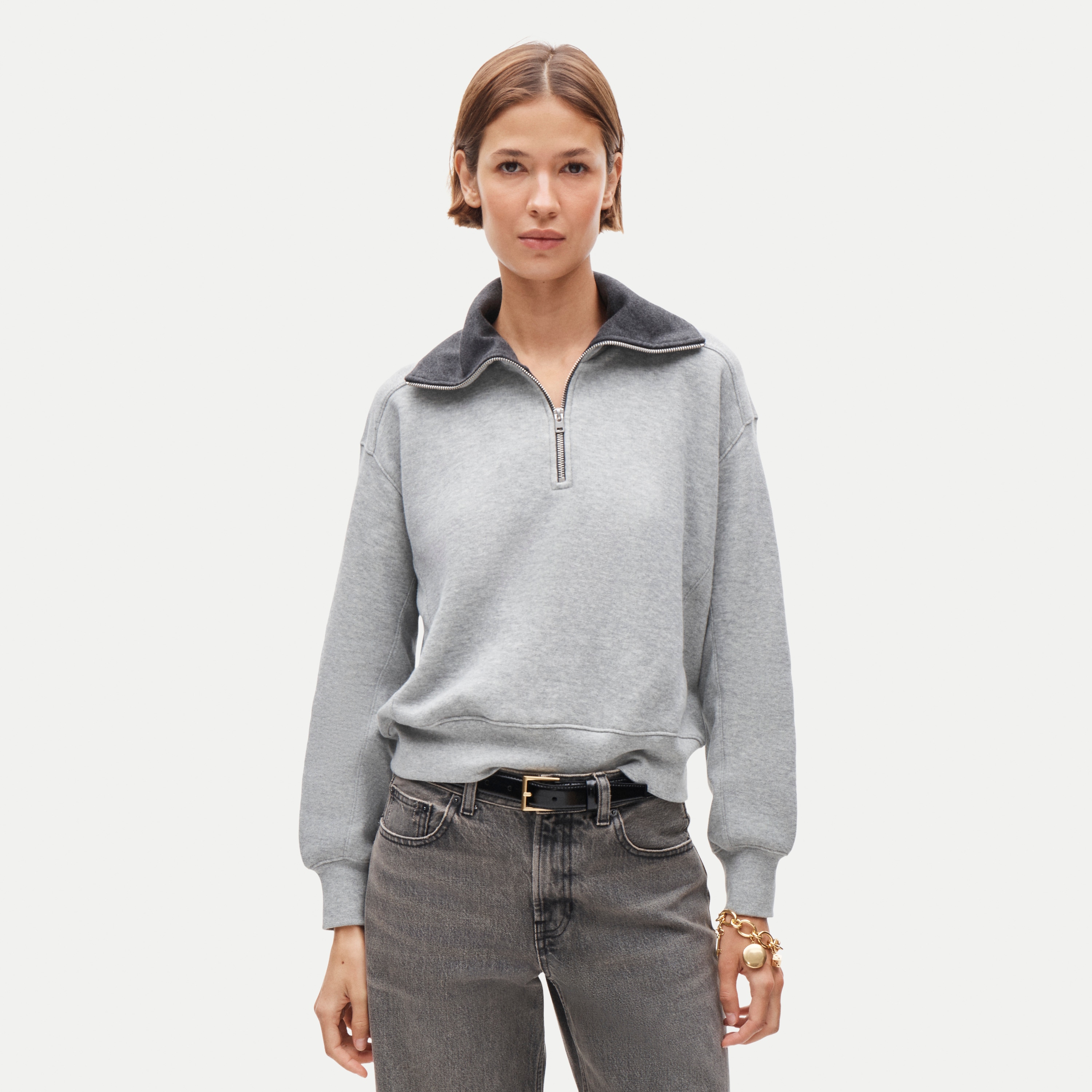 Heritage terry quarter-zip