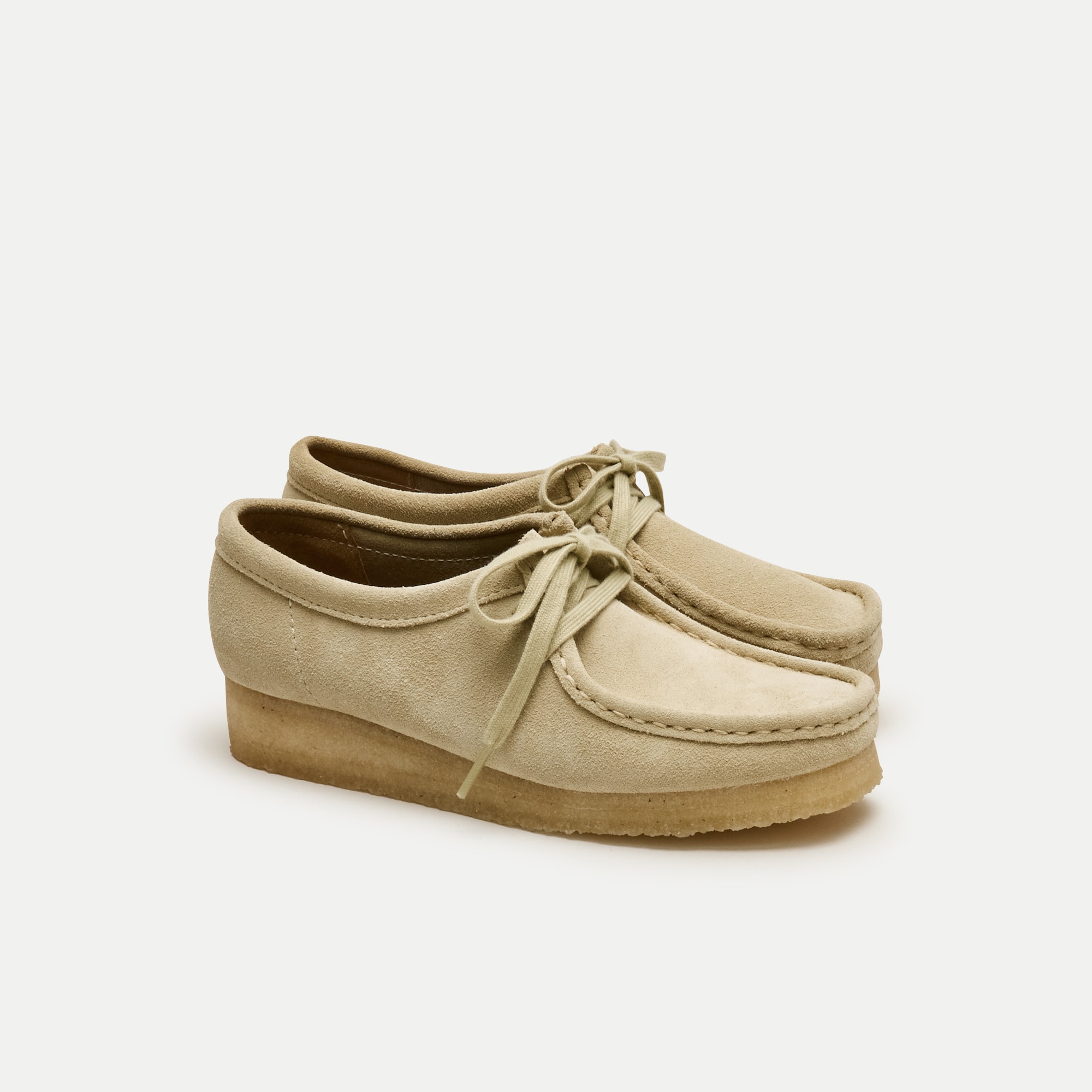 Clarks® Originals Wallabee® Shoes In Suede For Women | J.Crew